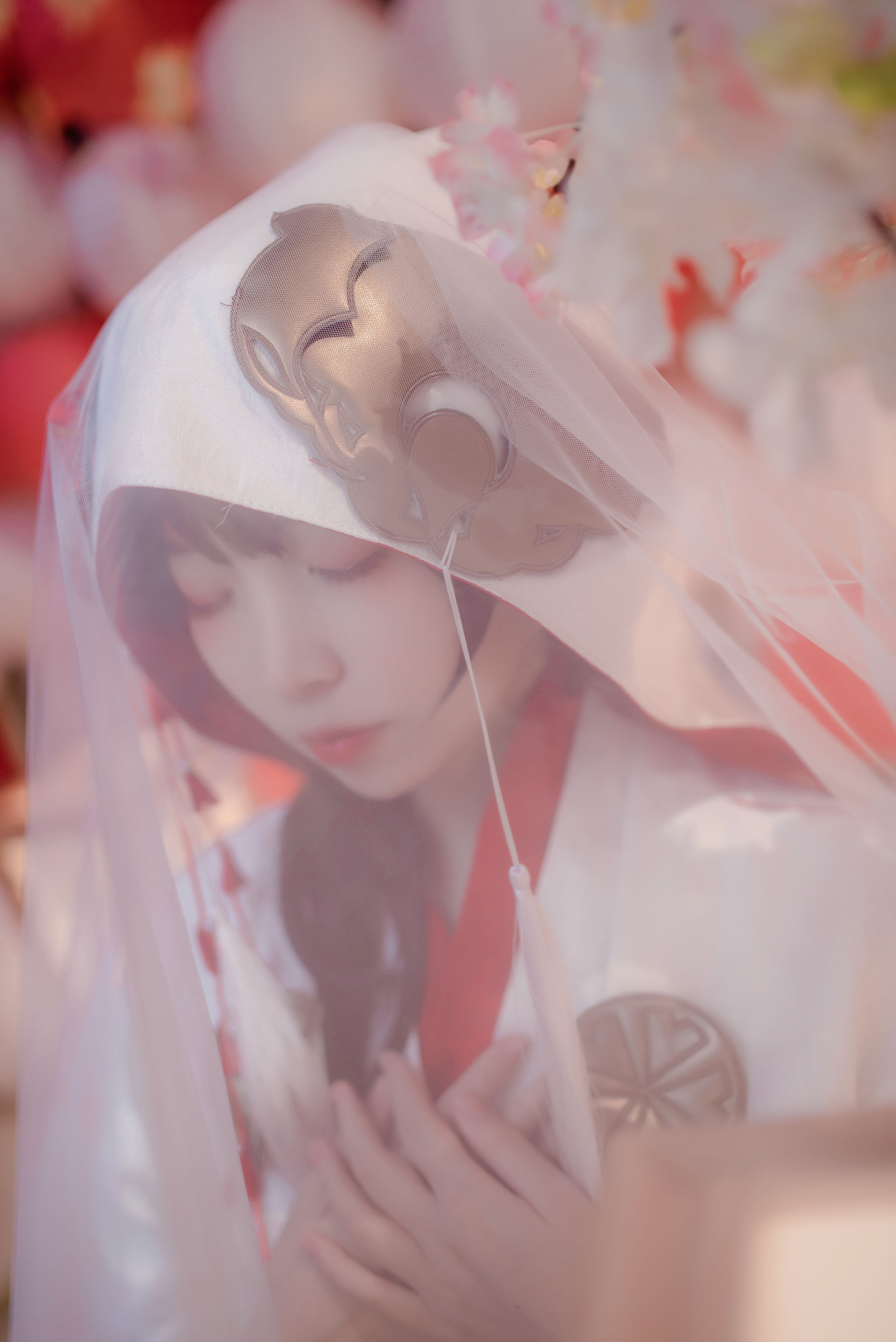 [COS福利] 人气Coser二佐Nisa - 花嫁