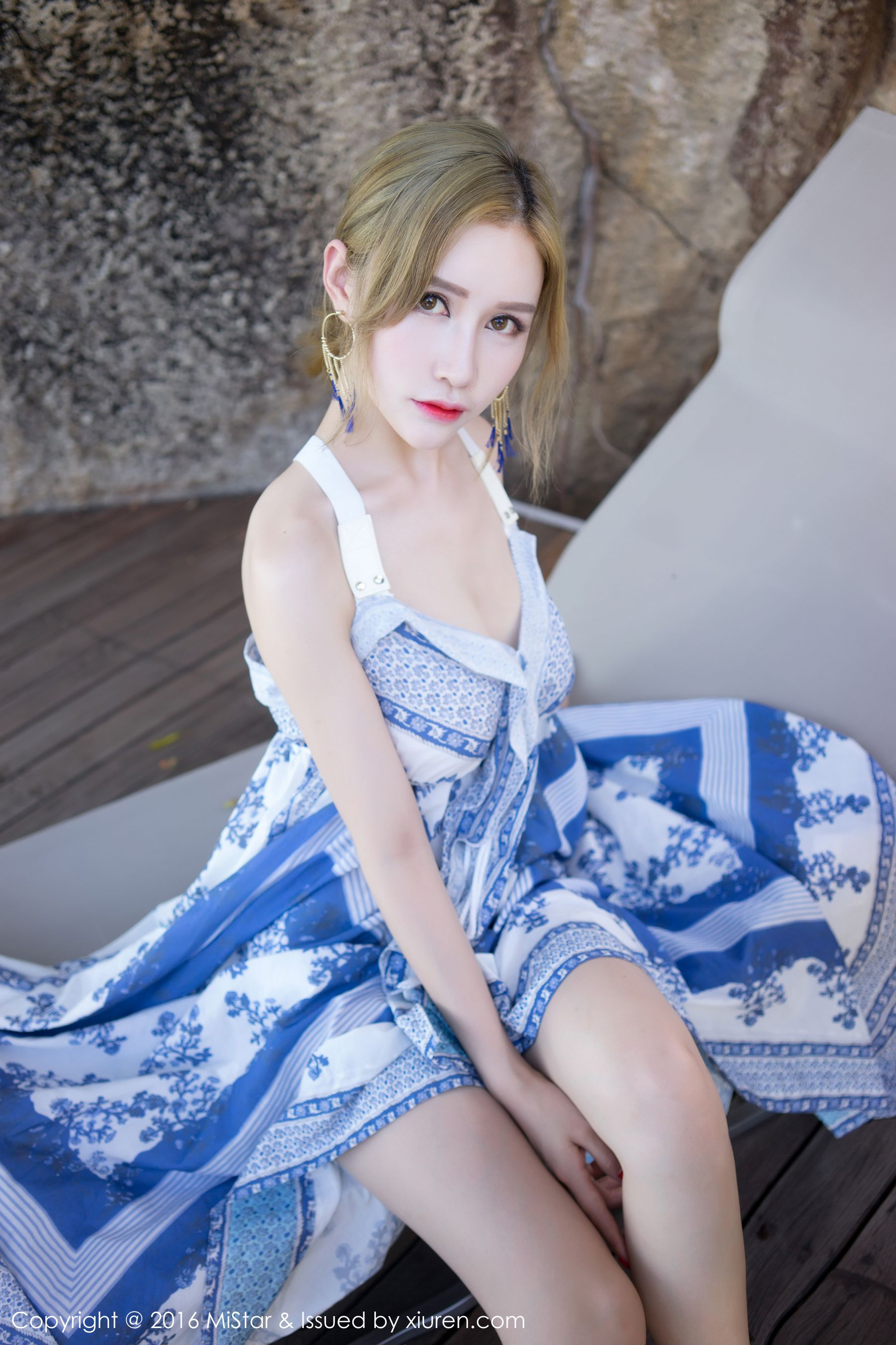 于姬Una《2套长裙+2套泳装》 [魅妍社MiStar] Vol.117