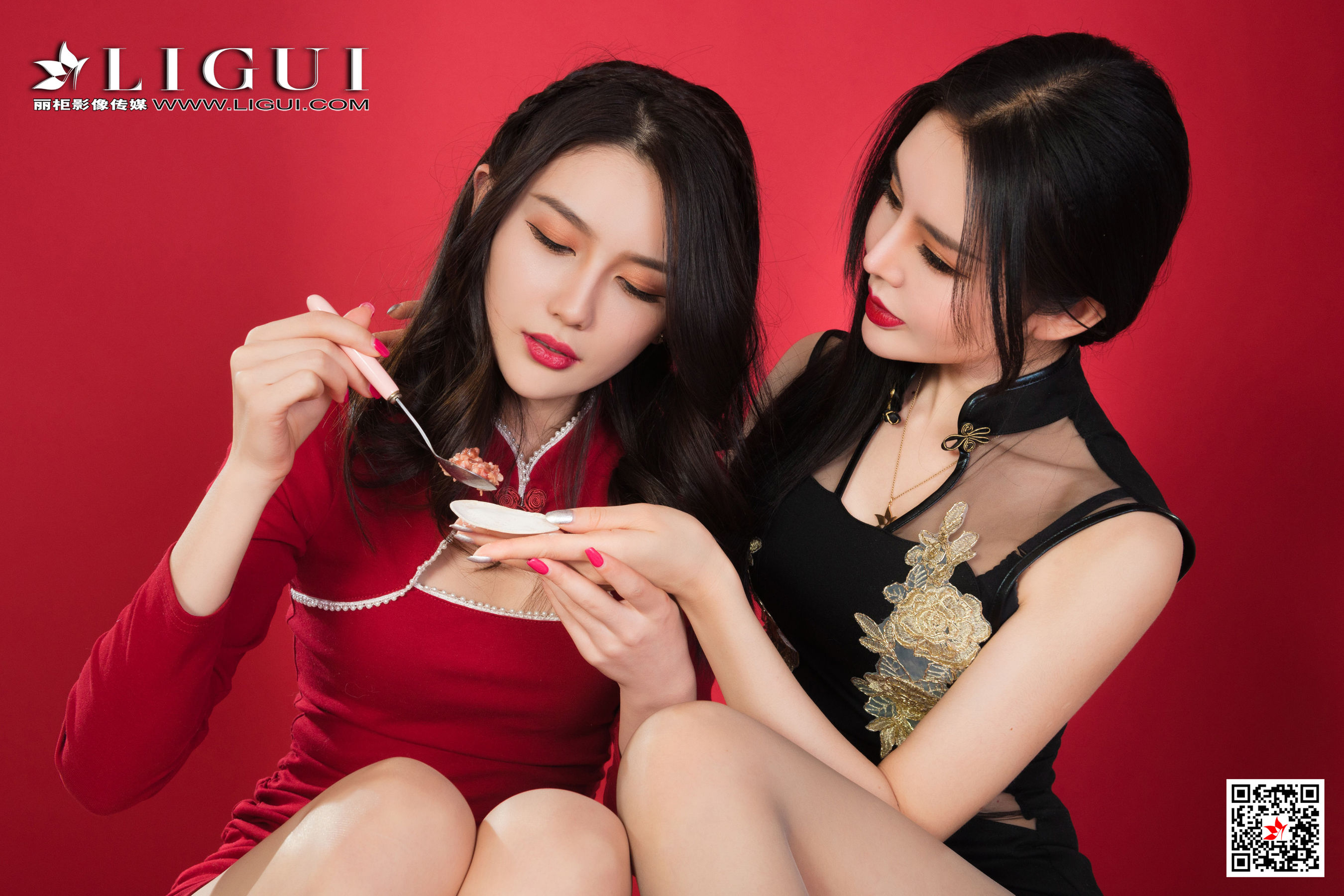 [丽柜Ligui]  甜甜&凉儿 《双生花-欲饺迎春》