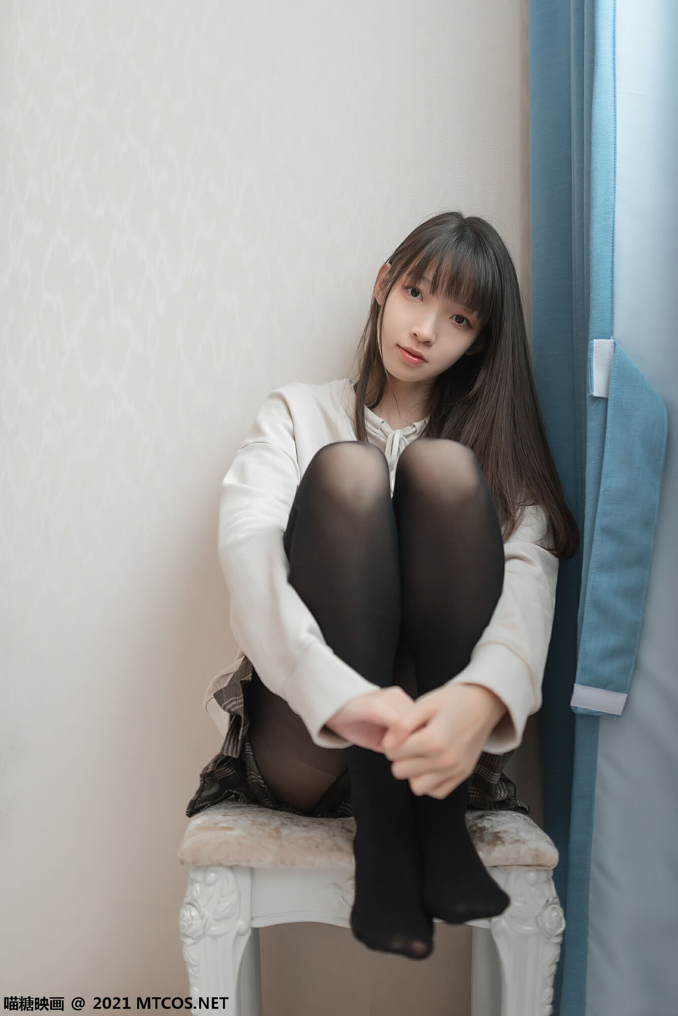 [喵糖映画] VOL.367 九曲Jean 黑直长