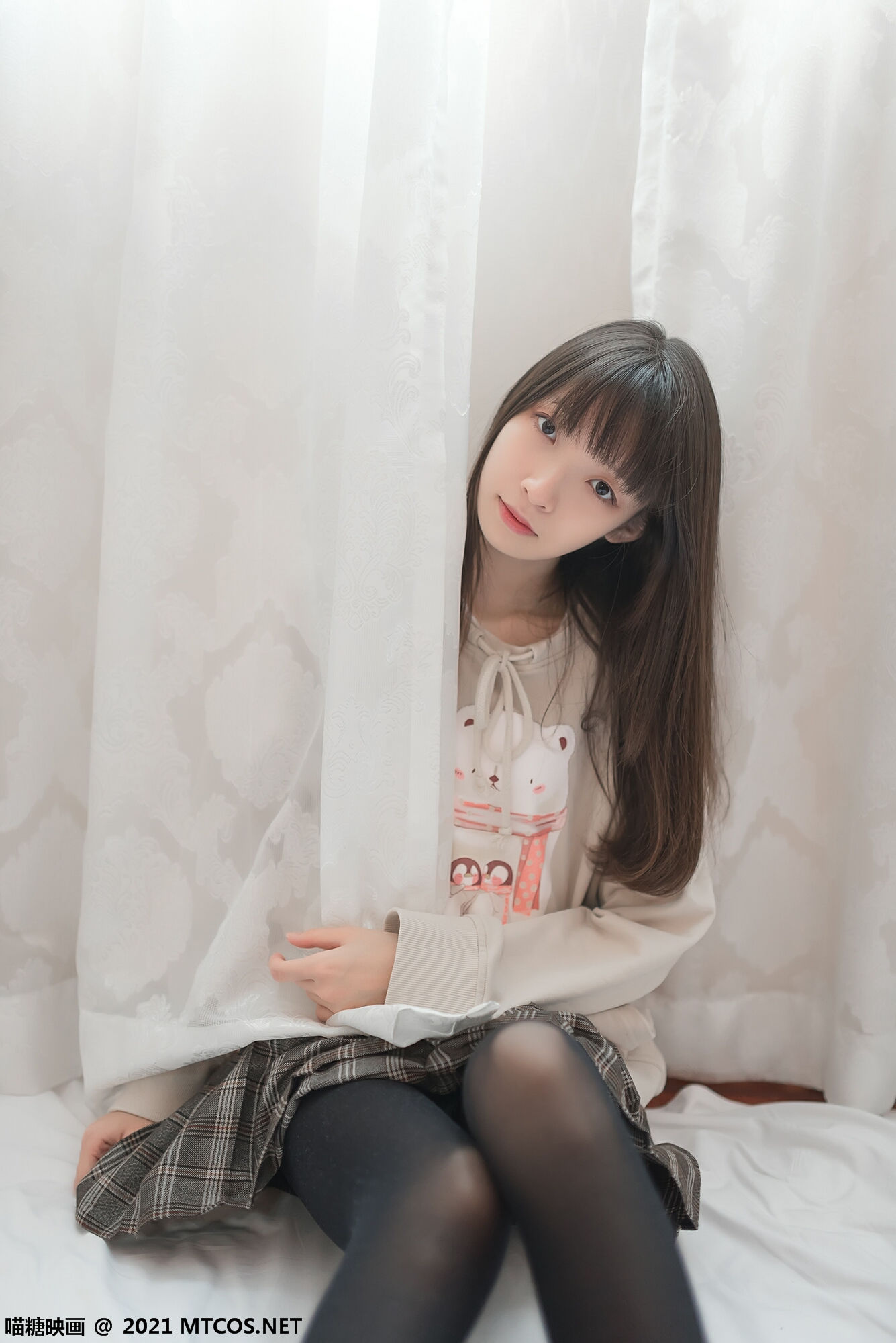 [喵糖映画] VOL.367 九曲Jean 黑直长