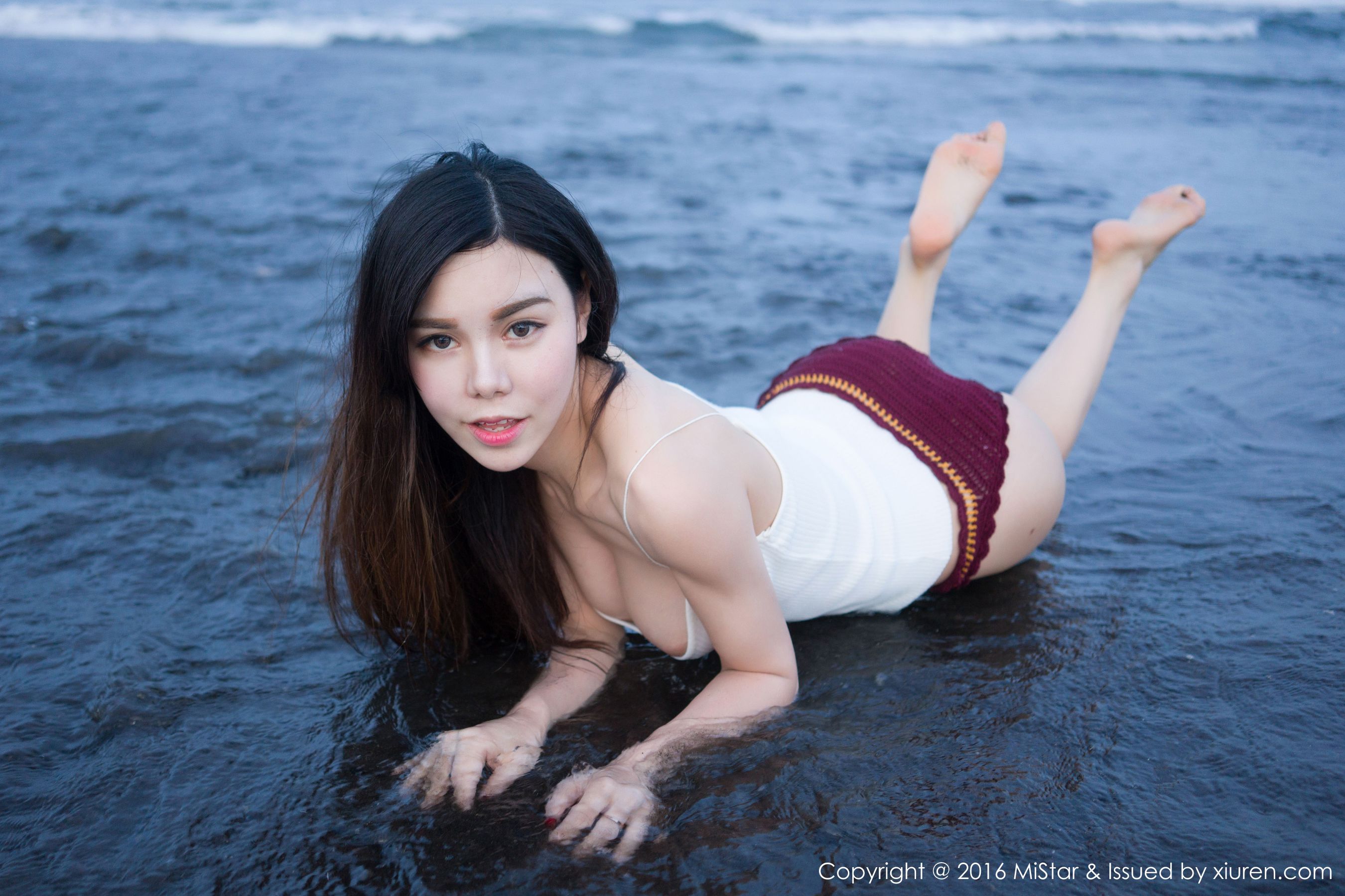 沈佳熹《海边小背心+比基尼》 [魅妍社MiStar] Vol.125