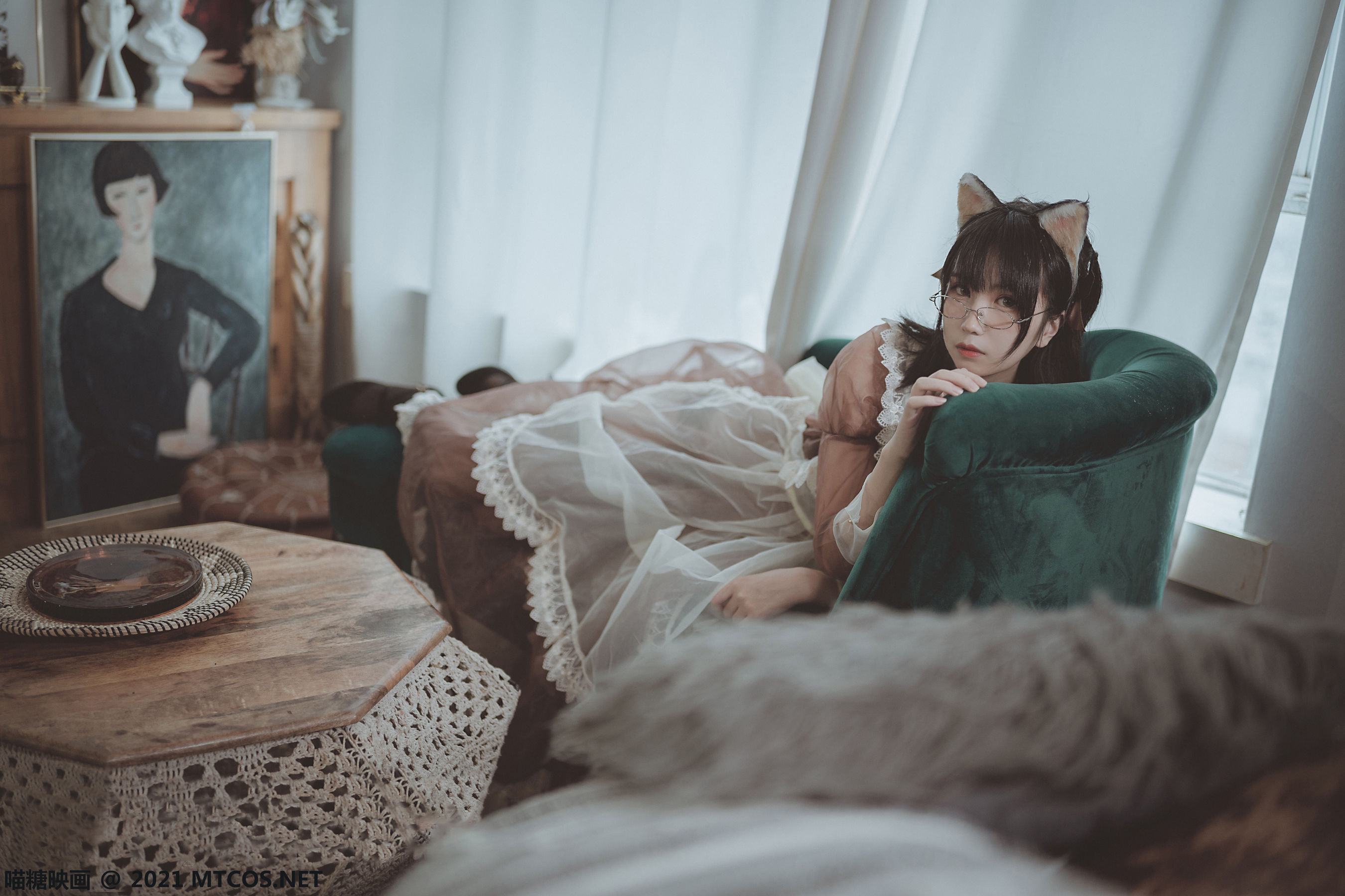 [喵糖映画] VOL.373 逐月su 猫耳女仆