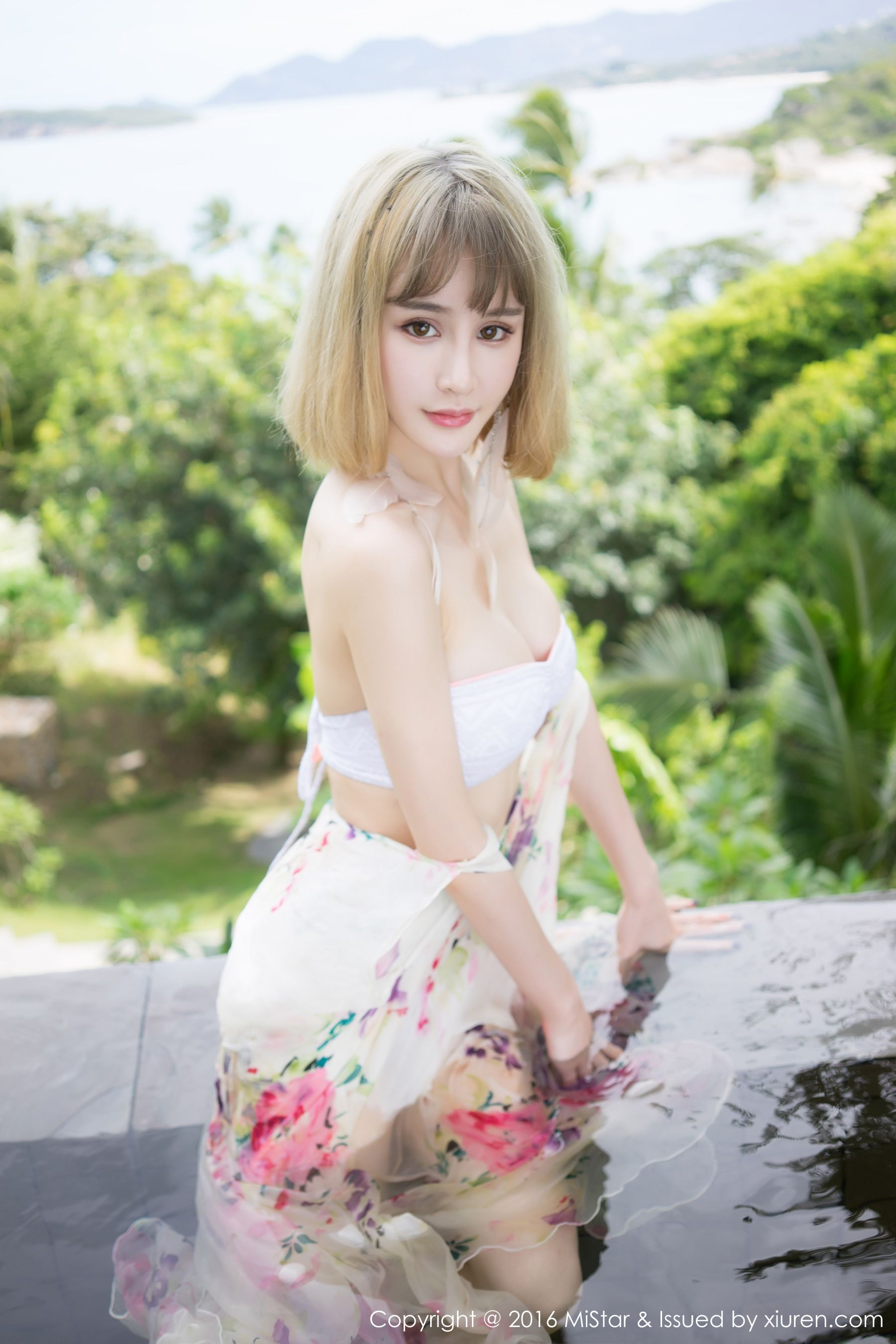 Cheryl青树《性感豹纹吊带裙+气质长裙》 [魅妍社MiStar] Vol.131