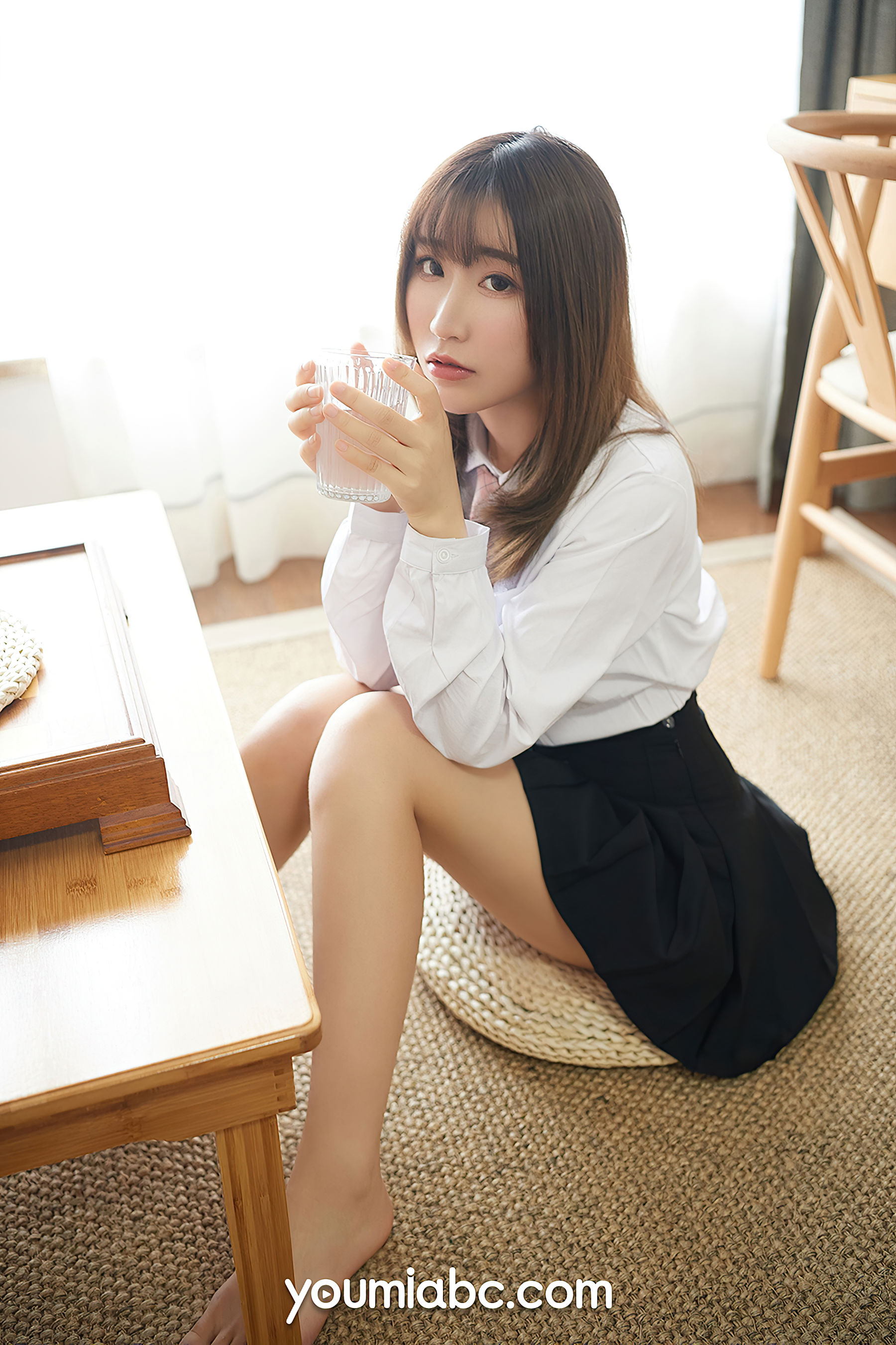 [尤蜜YouMiabc]  绯月樱-Cherry 学生妹の制服诱惑