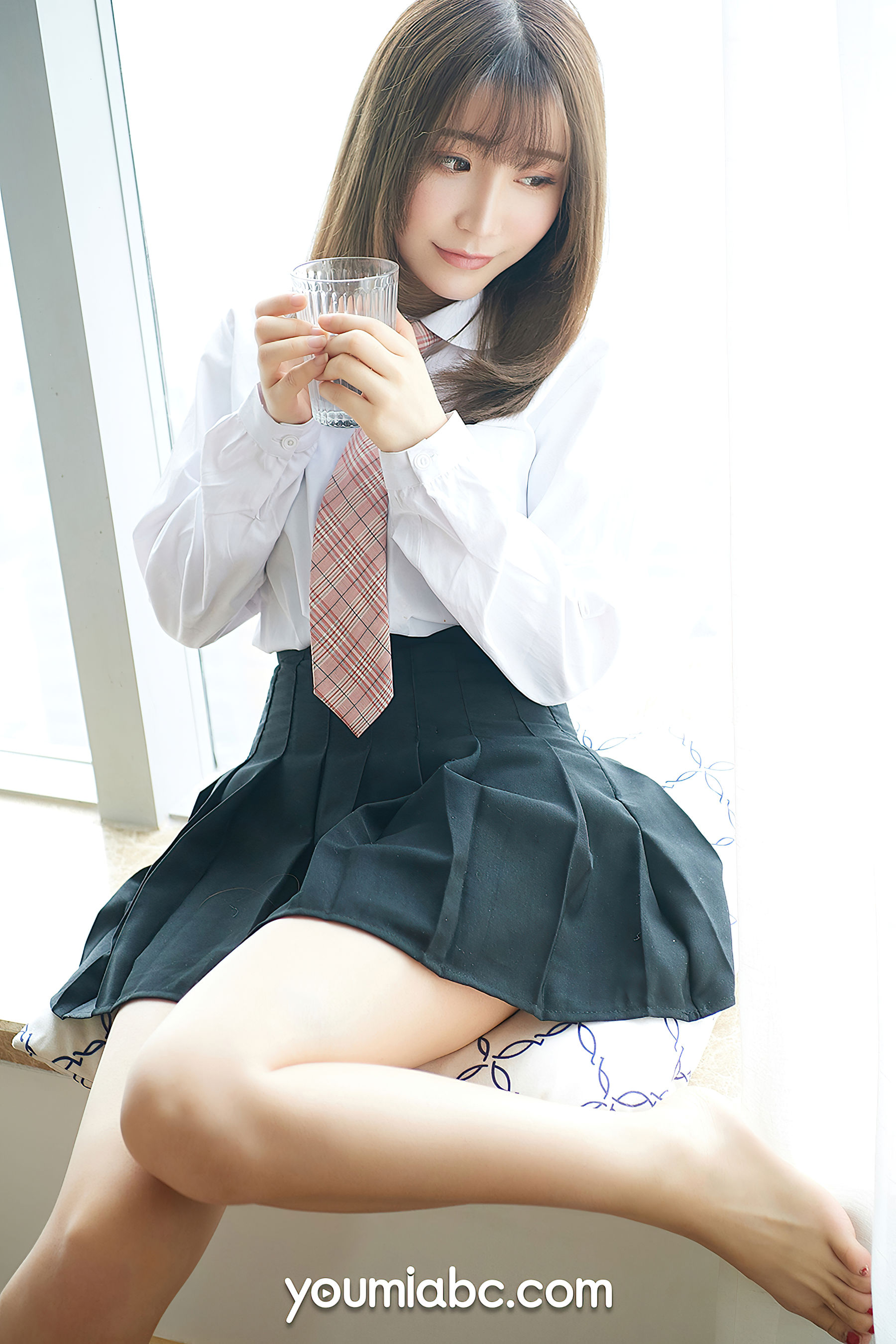 [尤蜜YouMiabc]  绯月樱-Cherry 学生妹の制服诱惑
