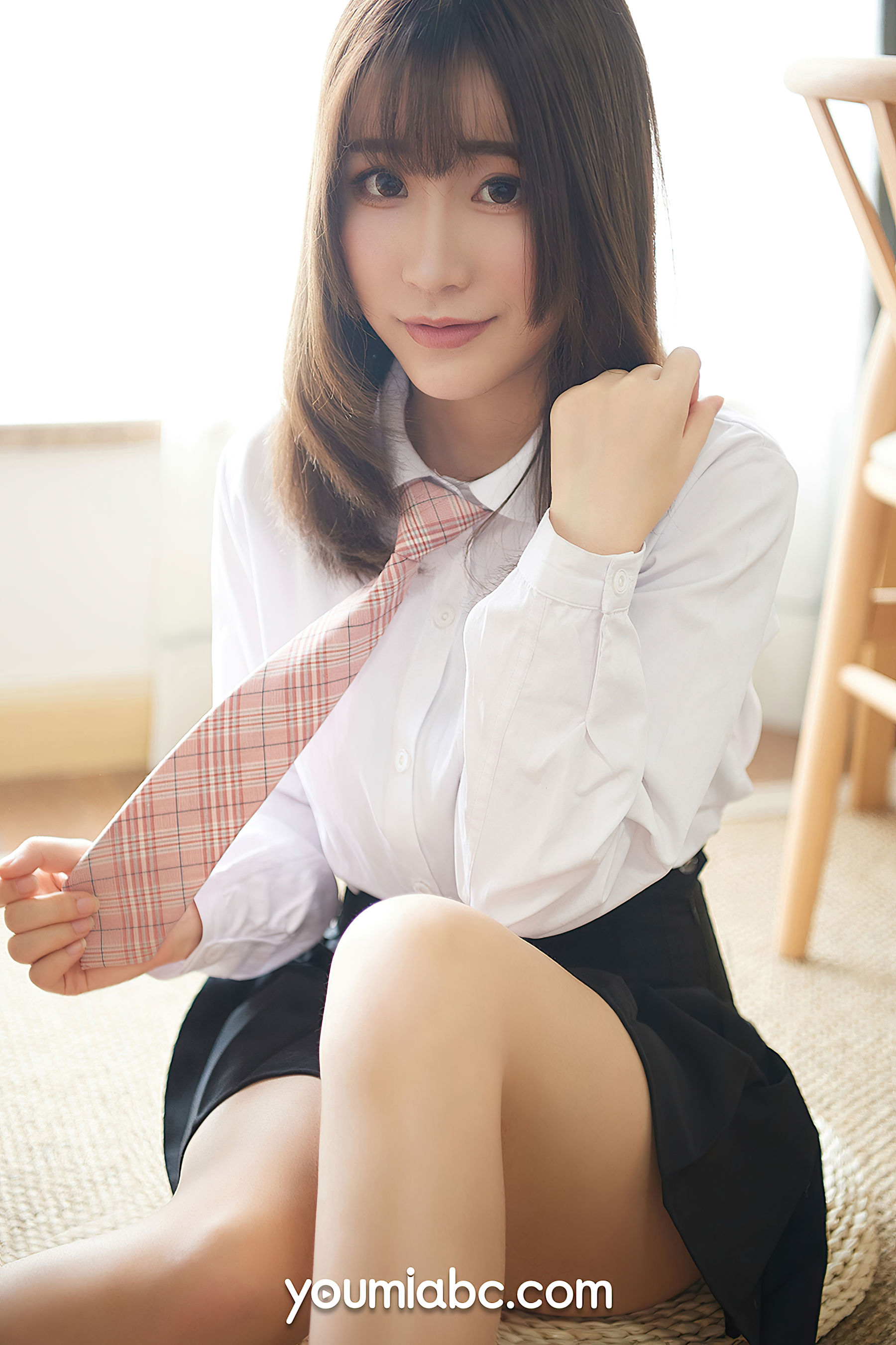 [尤蜜YouMiabc]  绯月樱-Cherry 学生妹の制服诱惑