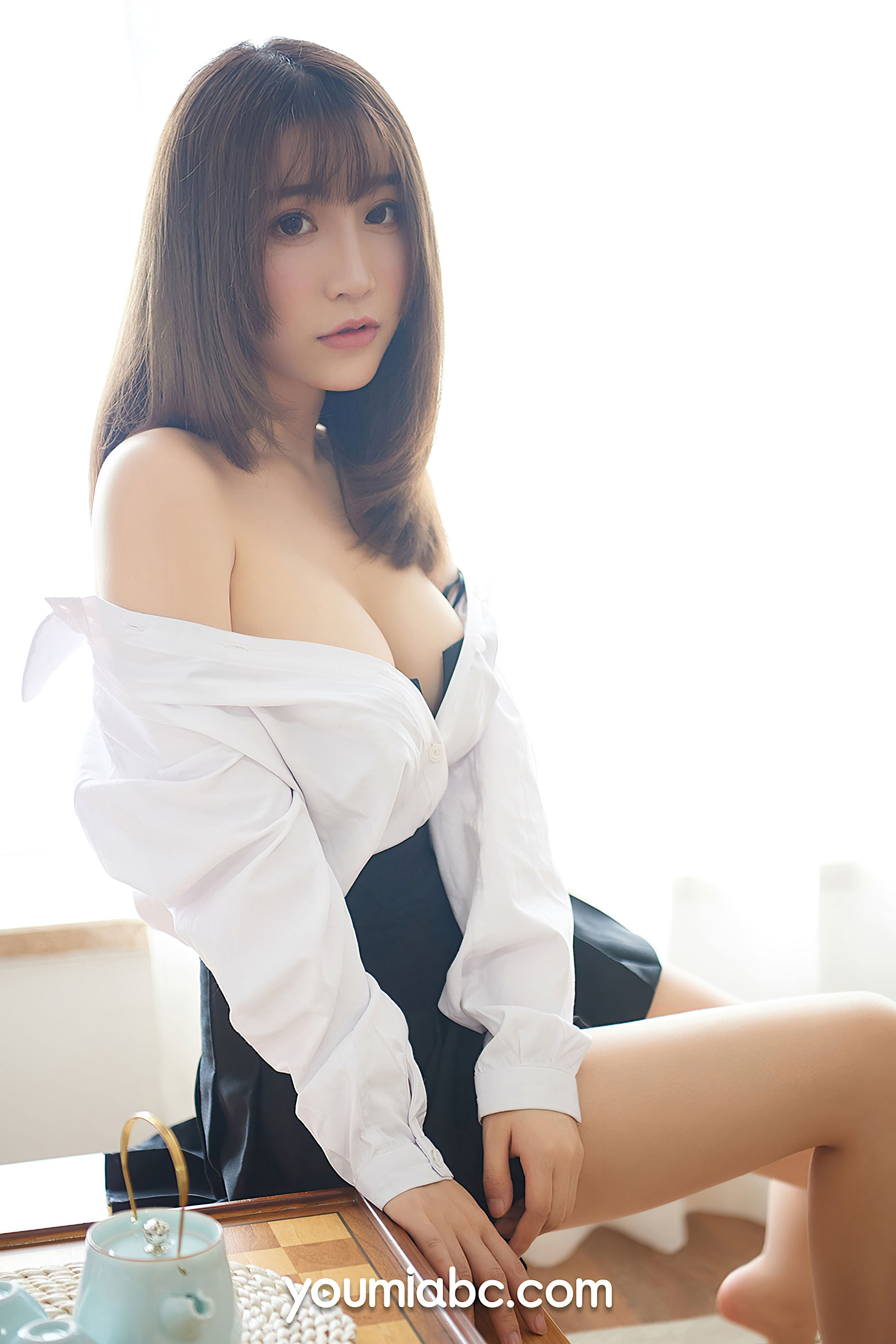 [尤蜜YouMiabc]  绯月樱-Cherry 学生妹の制服诱惑