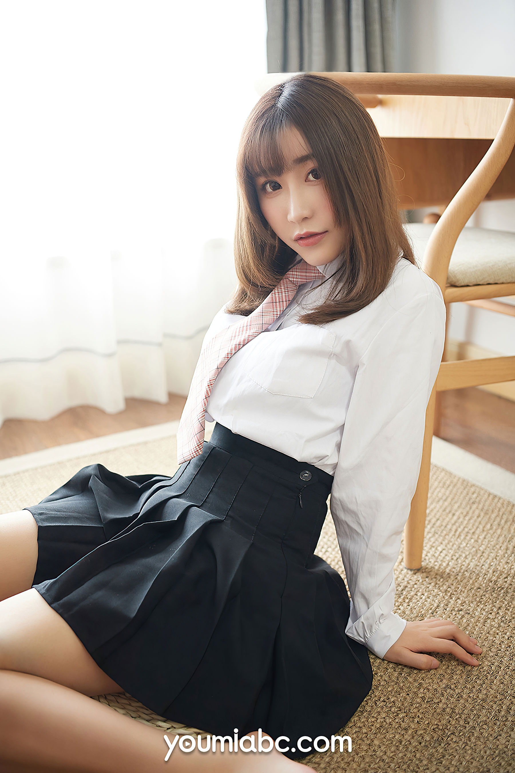 [尤蜜YouMiabc]  绯月樱-Cherry 学生妹の制服诱惑