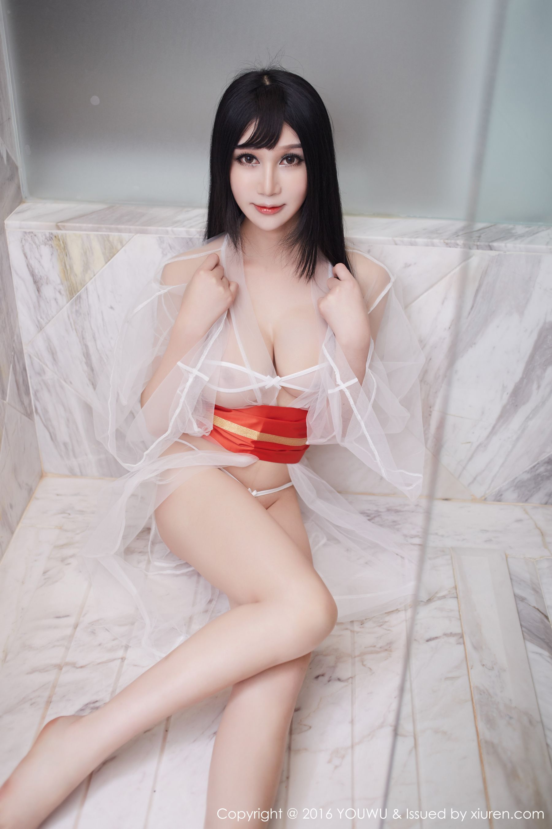 李宓儿《情趣性感内衣+透视薄纱》 [尤物馆YouWu] Vol.003