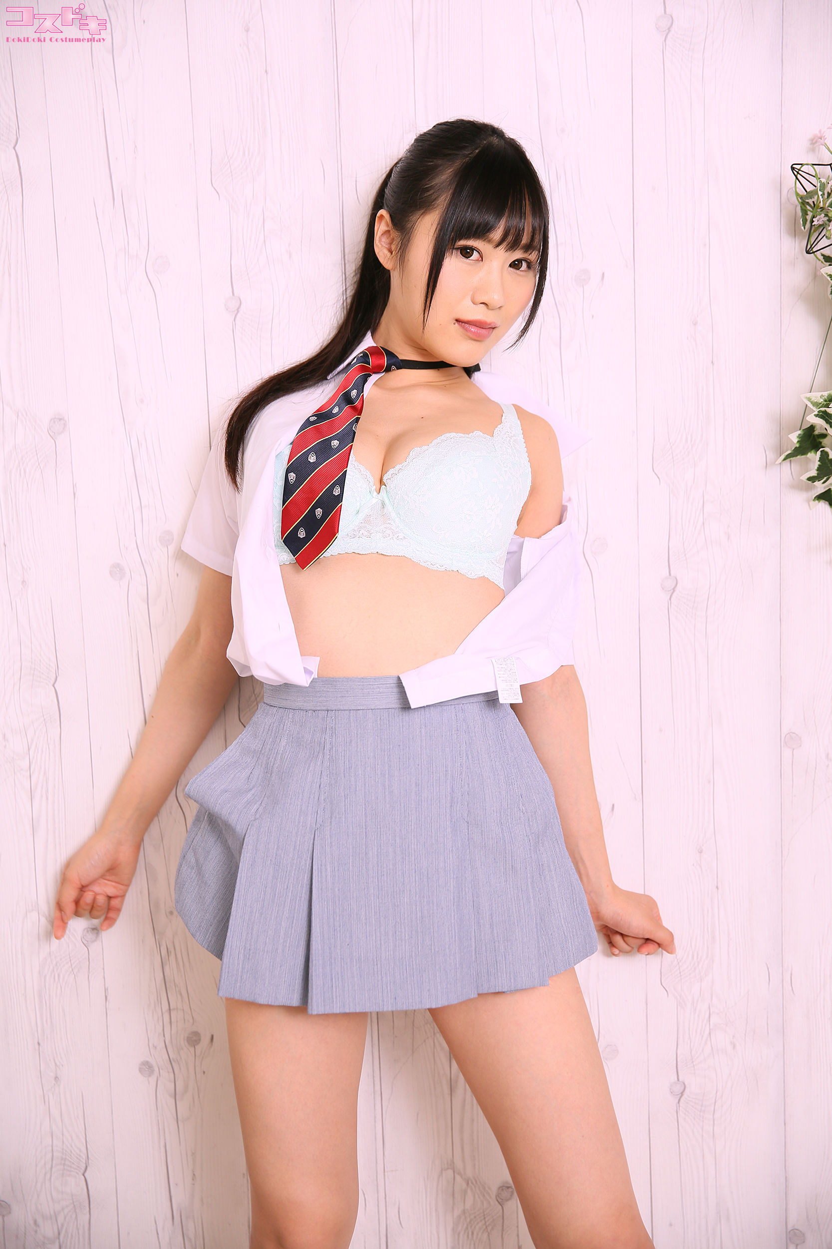 [Cosdoki] Miori Ayaba 彩葉みおり ayahamiori_pic_seifuku1