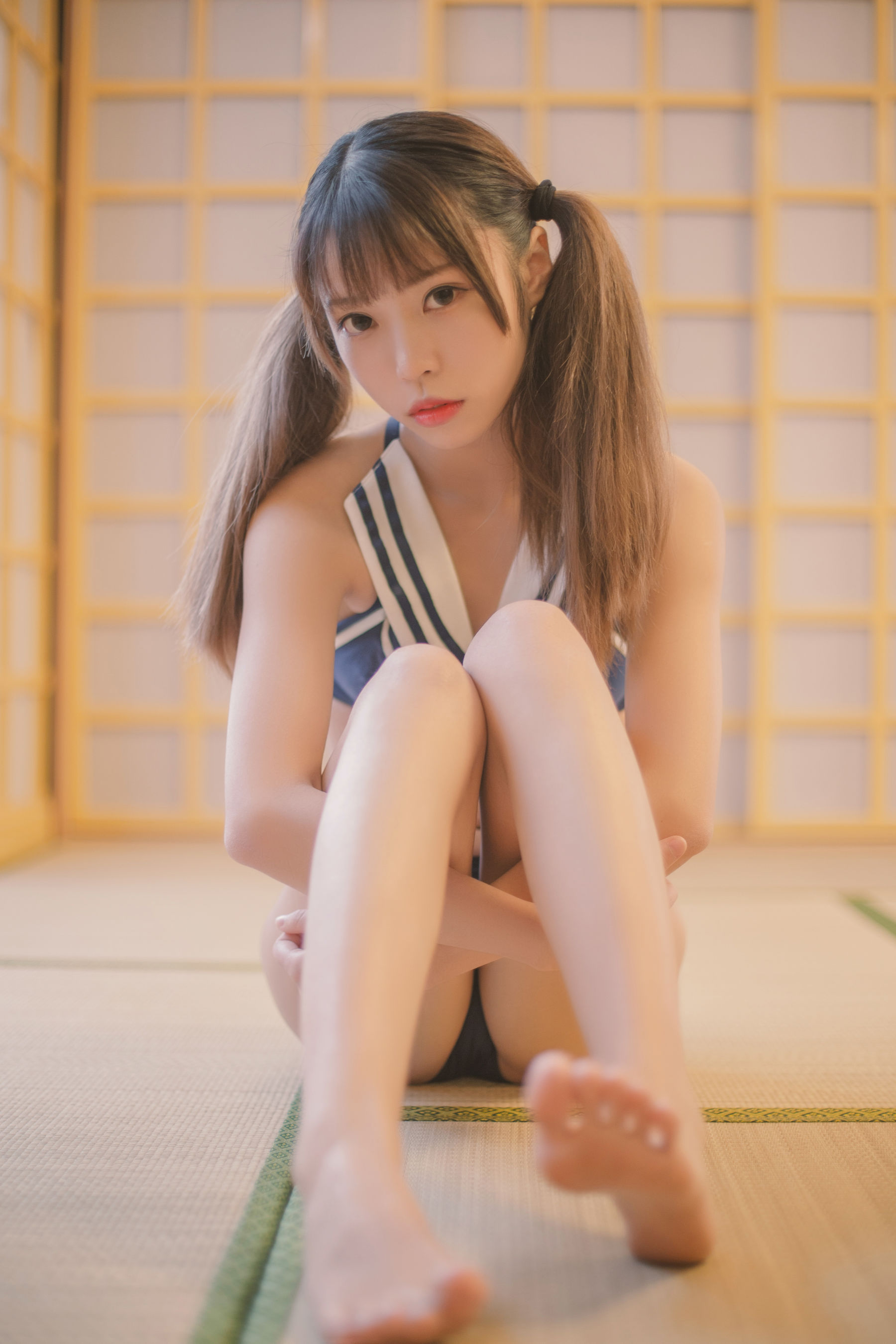 [COS福利] 萌妹白易子教主 - JK