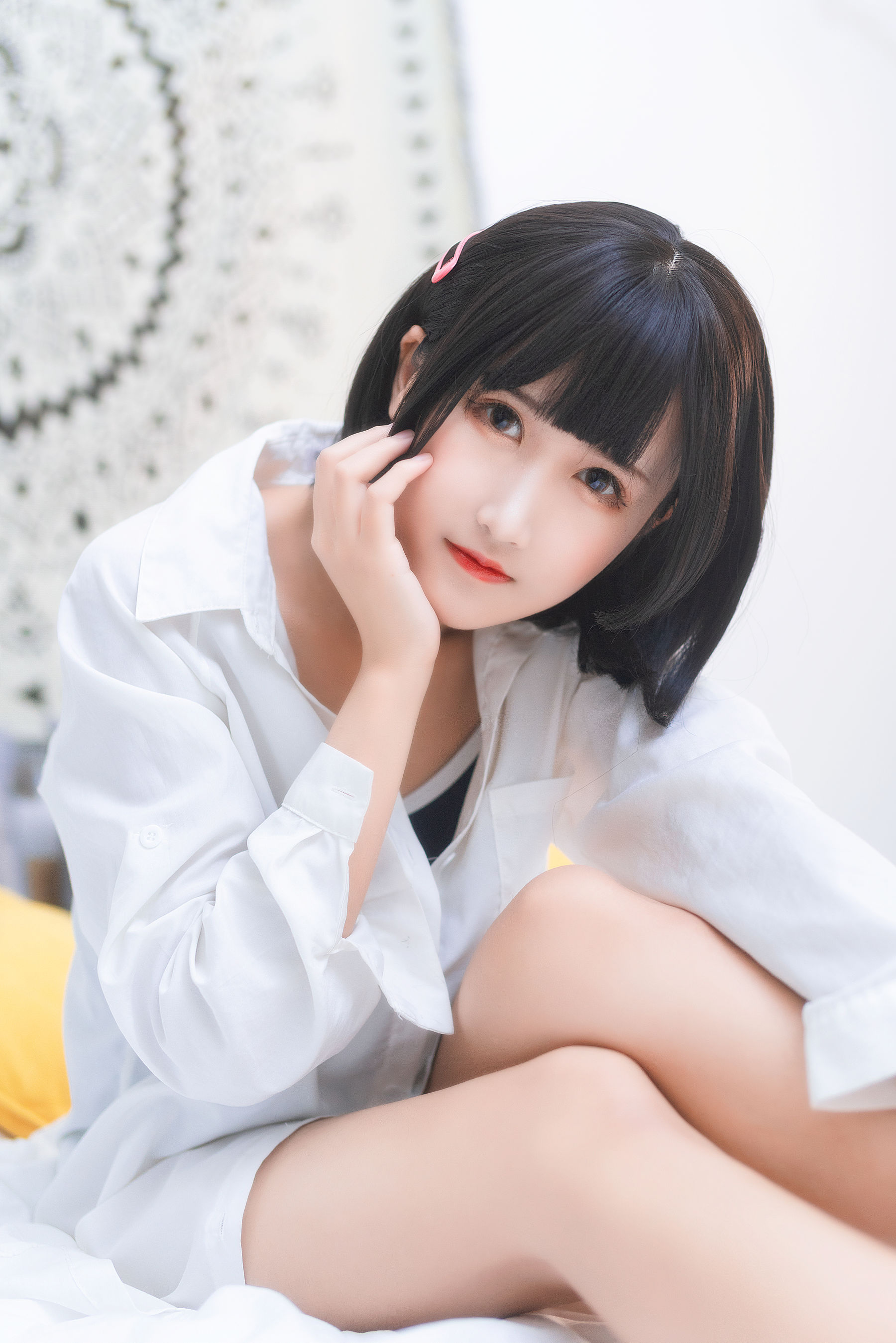 [COS福利] 微博妹子三度_69 - 衬衫日常