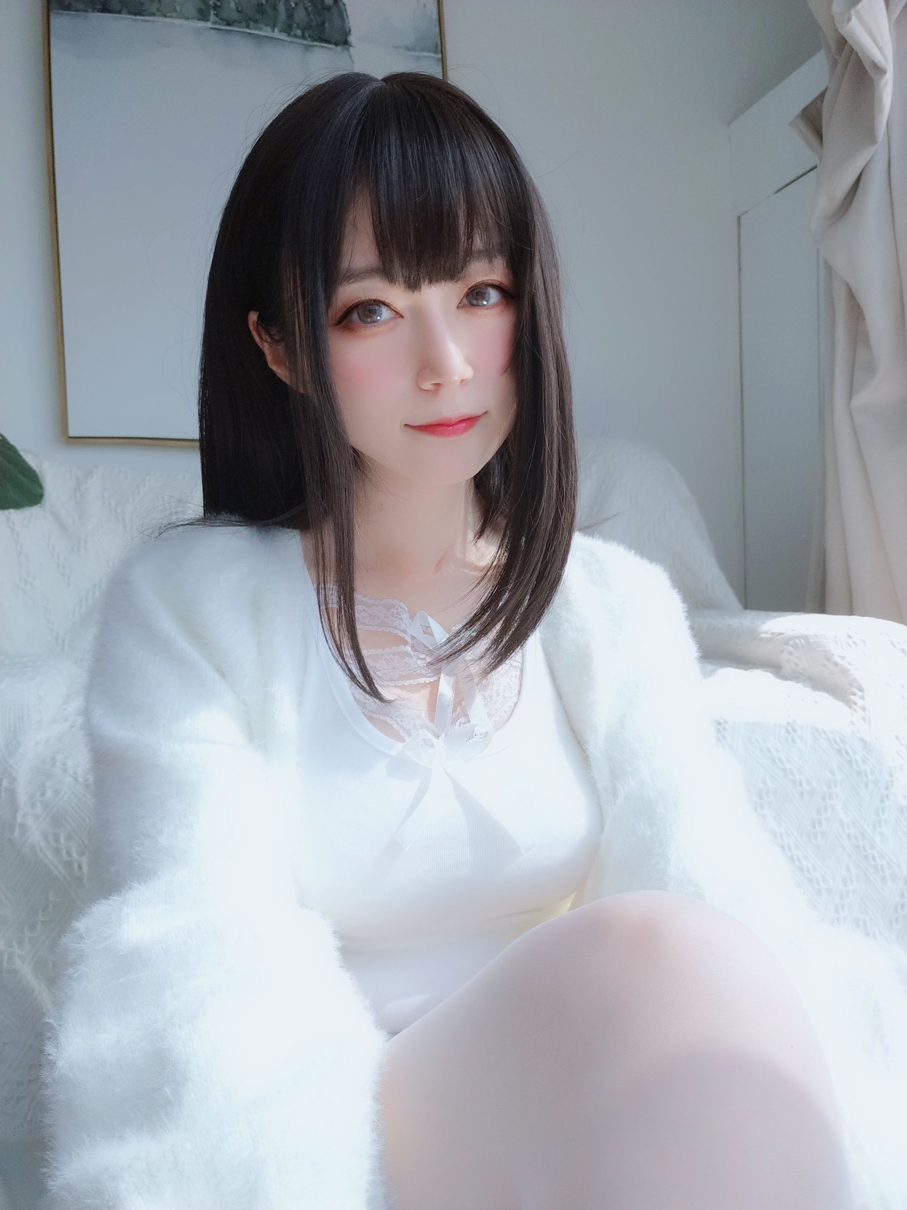 [COS福利] Coser小姐姐白银 - 白蕾丝