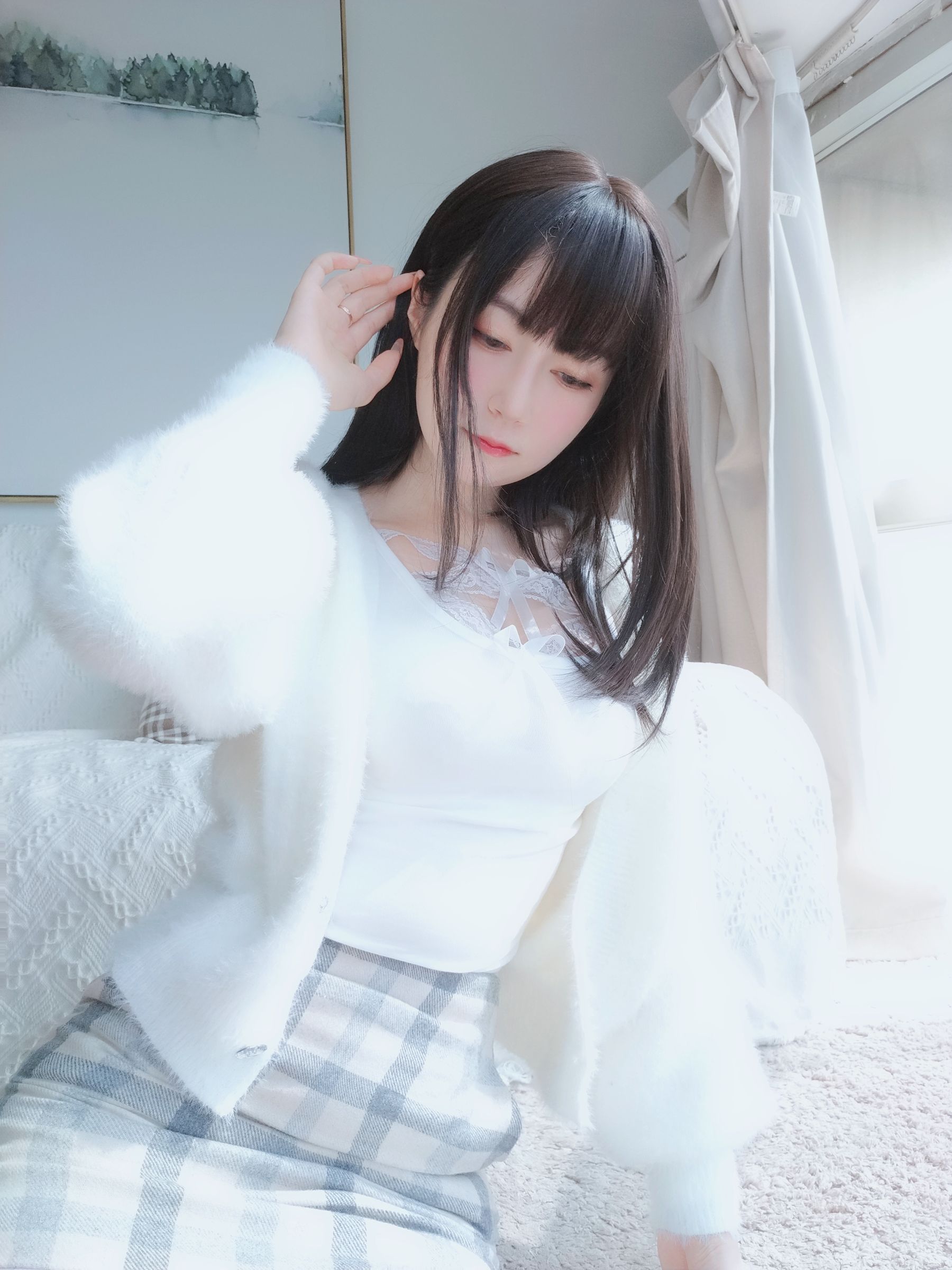 [COS福利] Coser小姐姐白银 - 白蕾丝