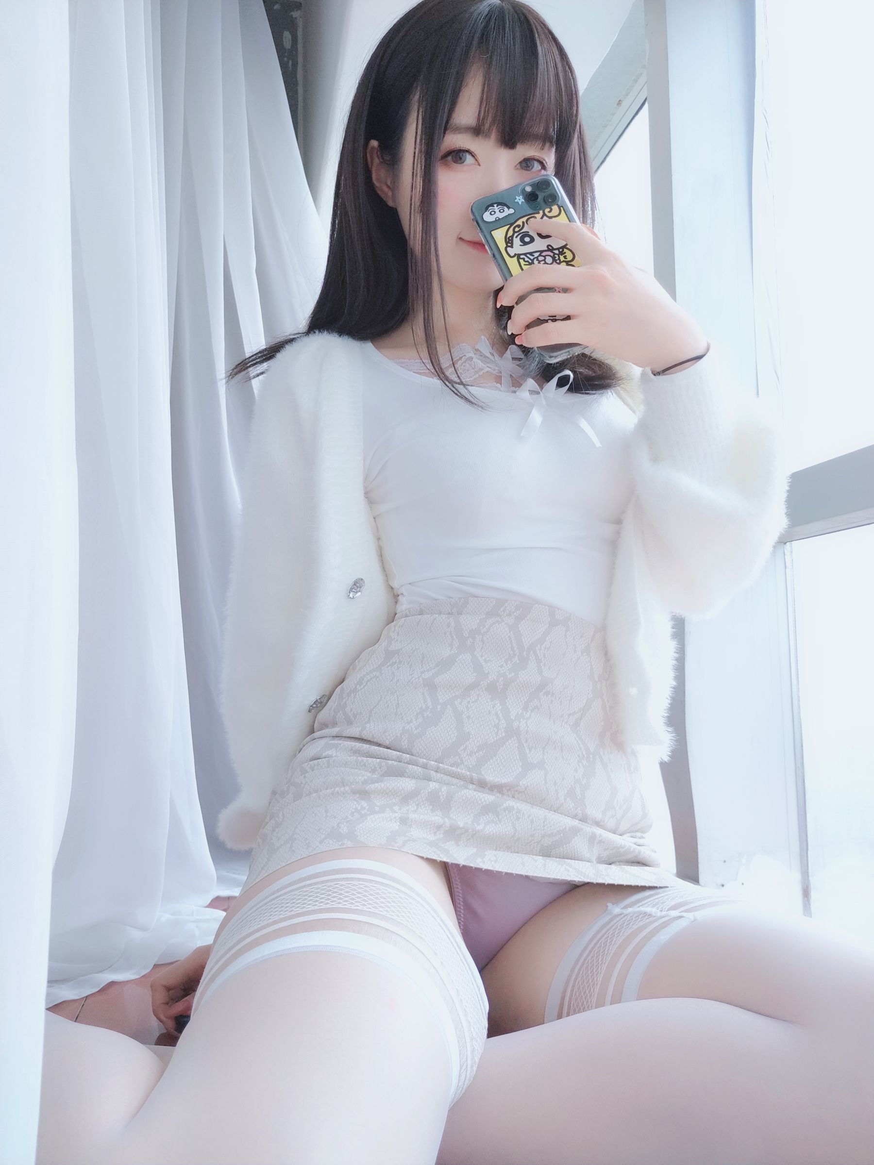 [COS福利] Coser小姐姐白银 - 白蕾丝