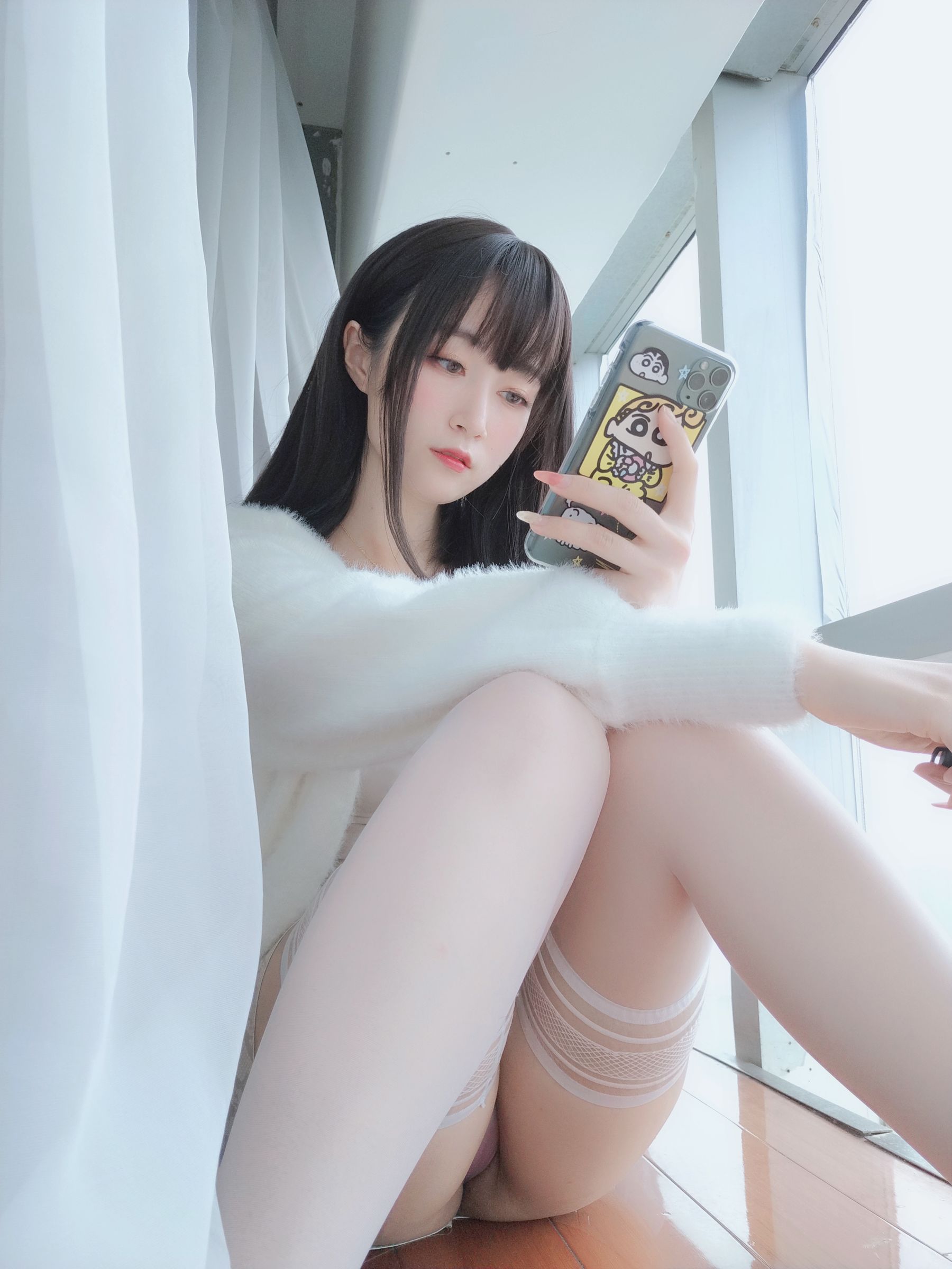 [COS福利] Coser小姐姐白银 - 白蕾丝