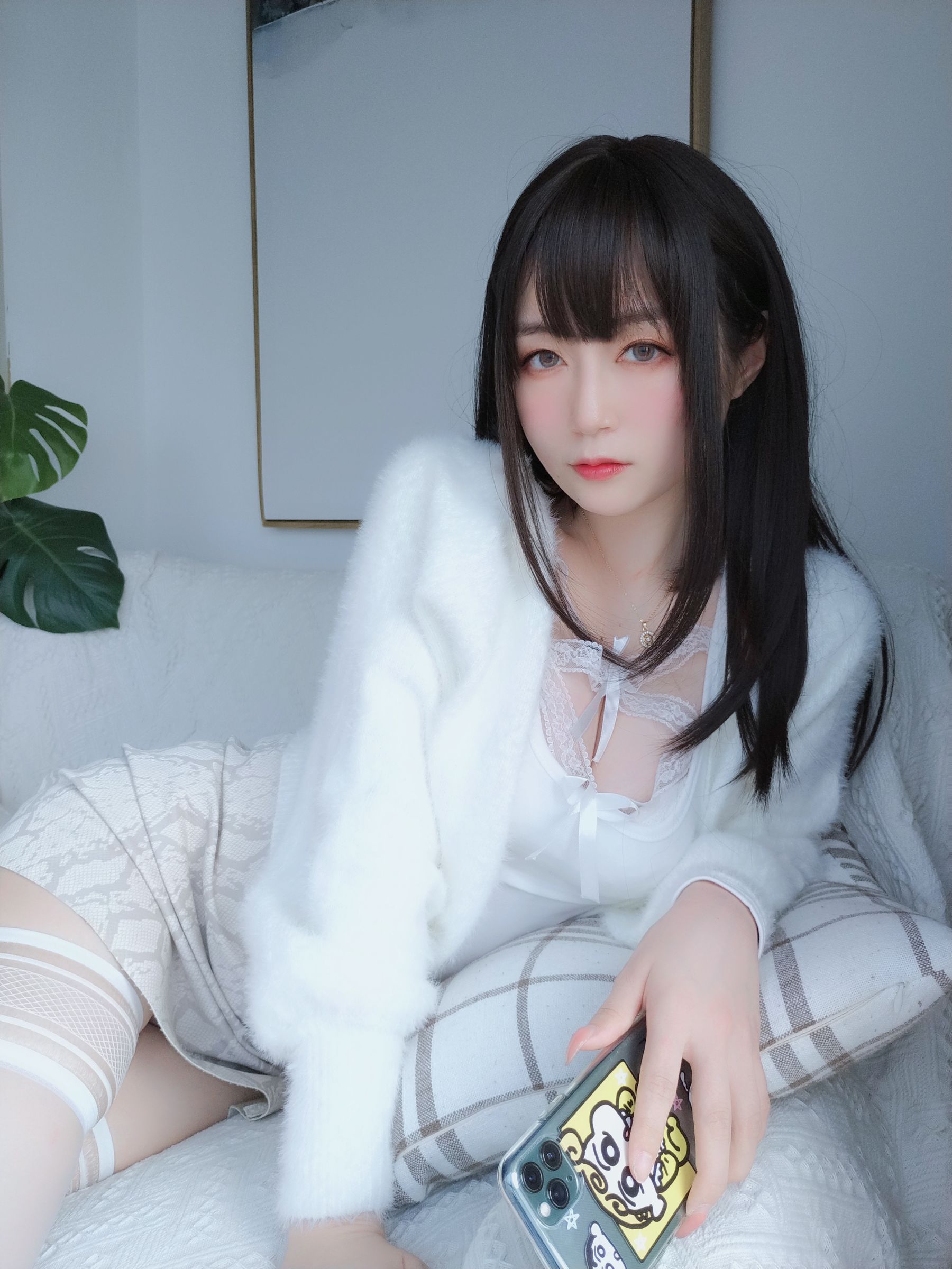 [COS福利] Coser小姐姐白银 - 白蕾丝