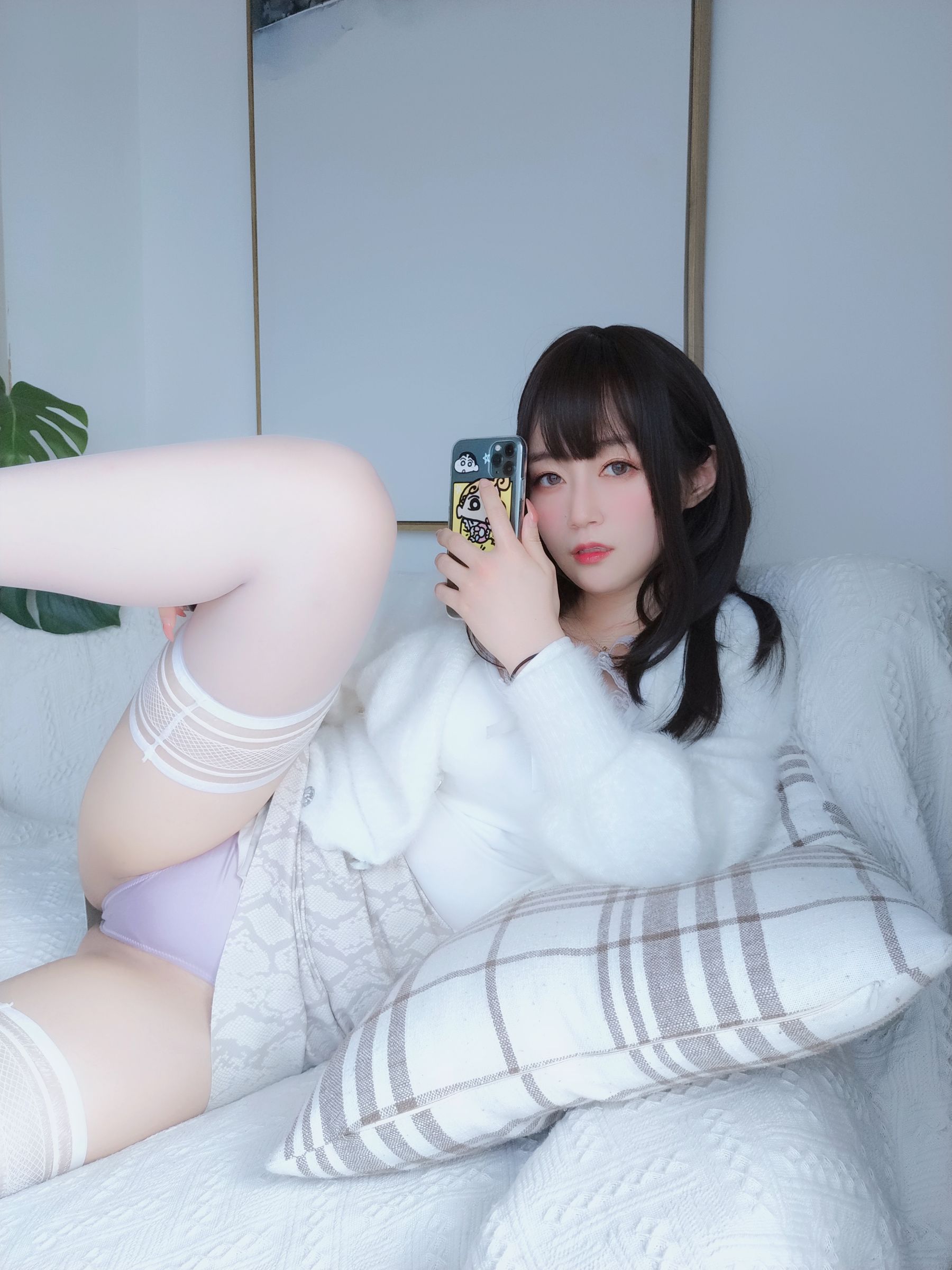 [COS福利] Coser小姐姐白银 - 白蕾丝