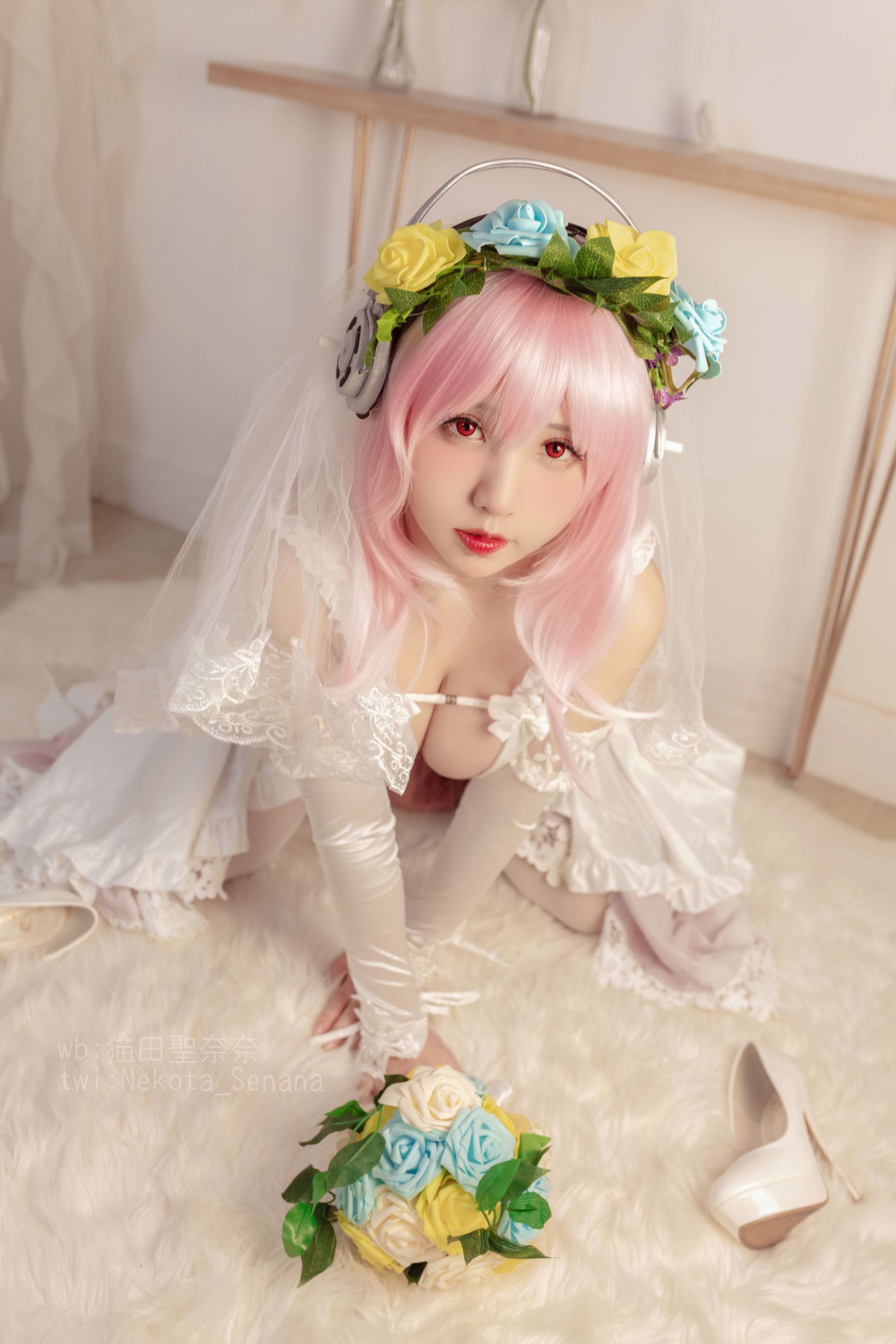 [COS福利] 动漫博主貓田聖奈奈 - 索尼子十周年花嫁