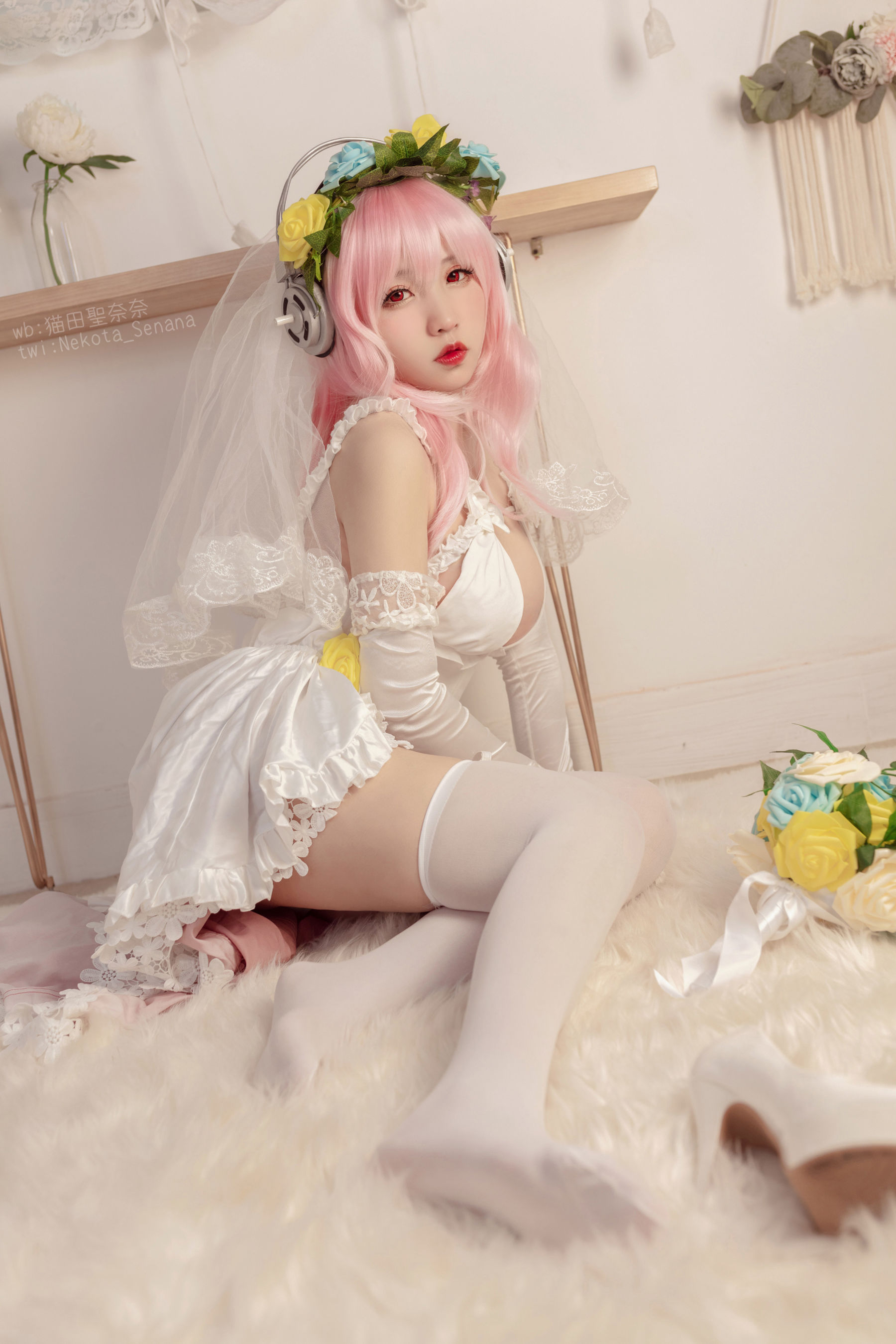 [COS福利] 动漫博主貓田聖奈奈 - 索尼子十周年花嫁