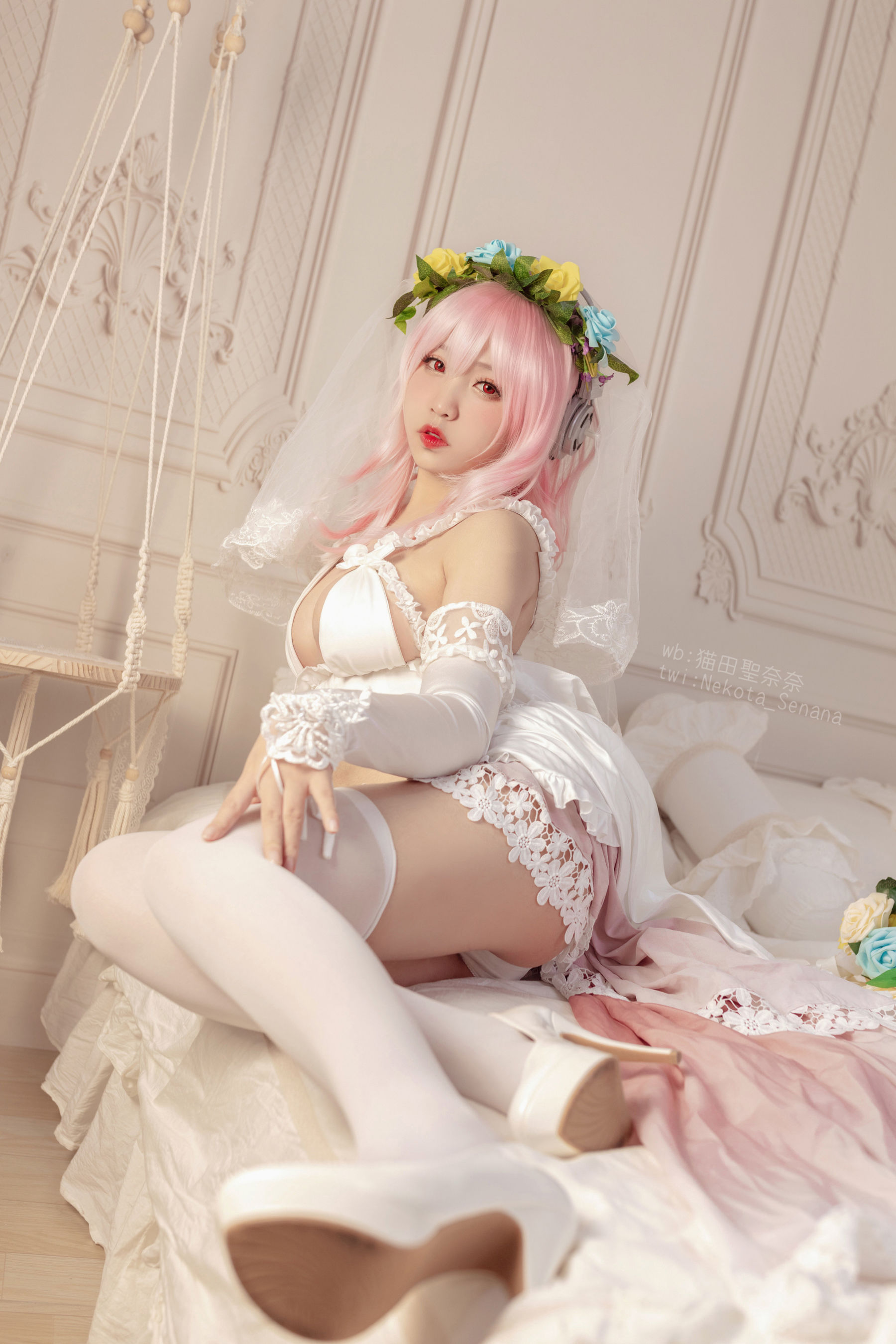 [COS福利] 动漫博主貓田聖奈奈 - 索尼子十周年花嫁