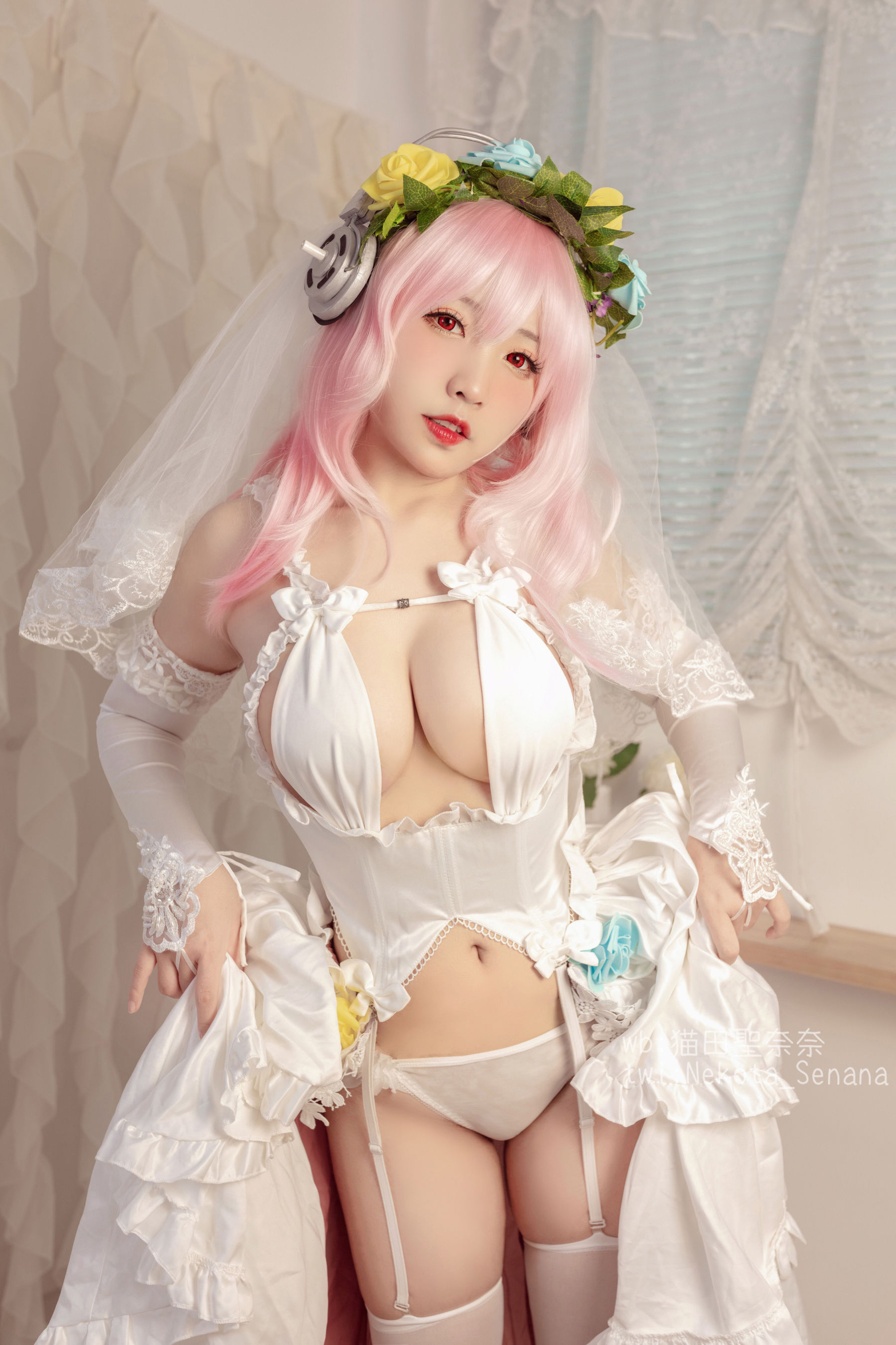 [COS福利] 动漫博主貓田聖奈奈 - 索尼子十周年花嫁