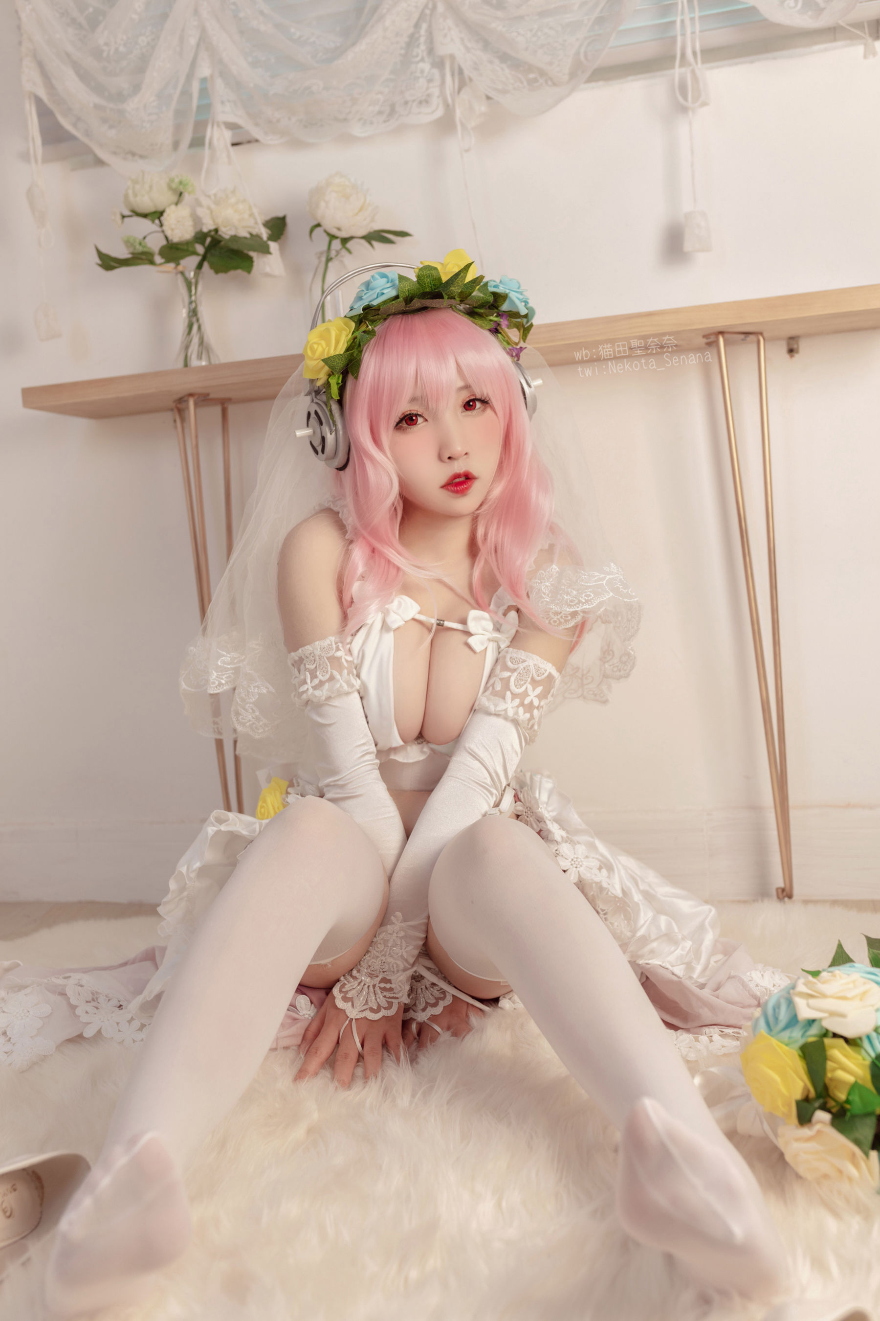 [COS福利] 动漫博主貓田聖奈奈 - 索尼子十周年花嫁
