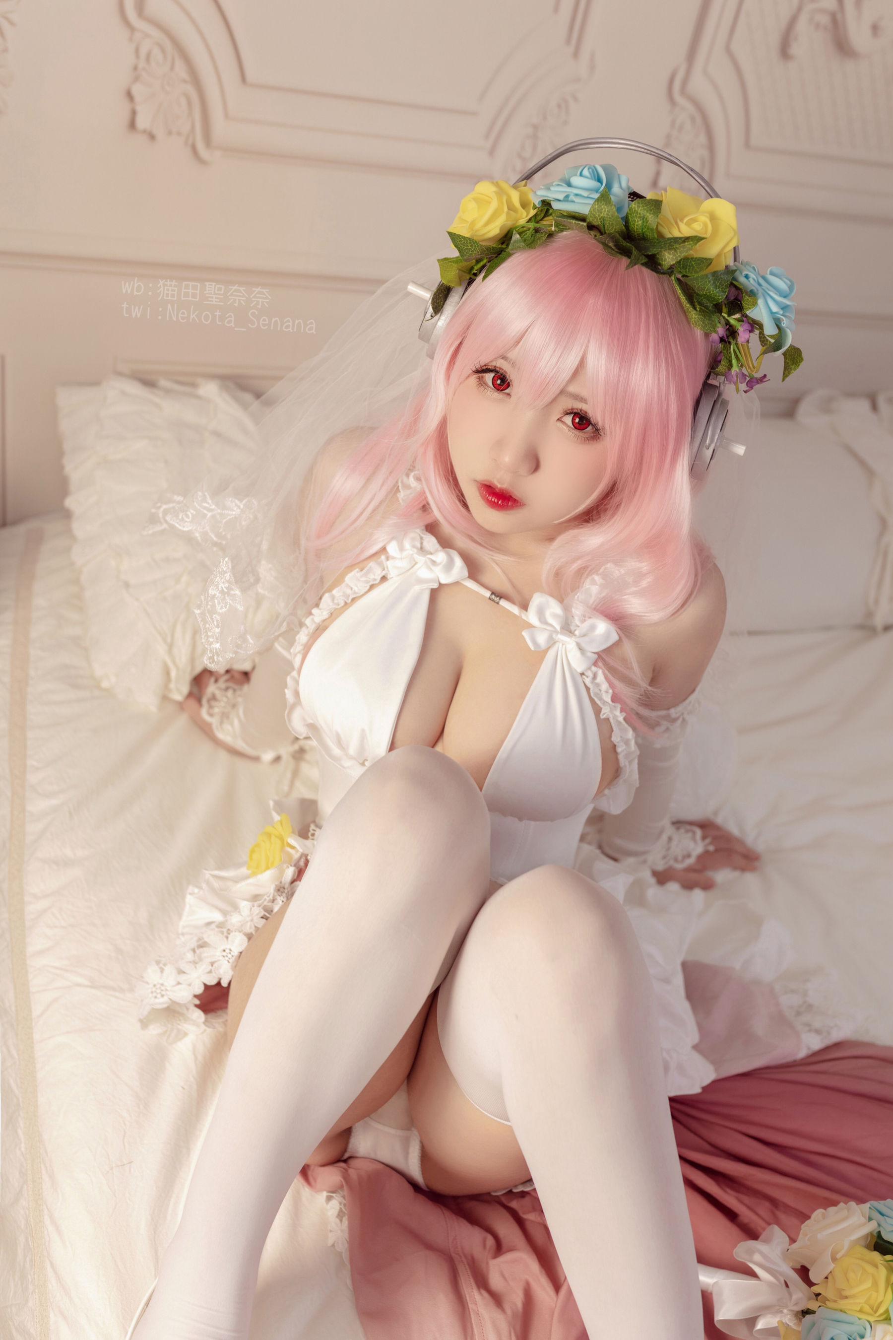 [COS福利] 动漫博主貓田聖奈奈 - 索尼子十周年花嫁