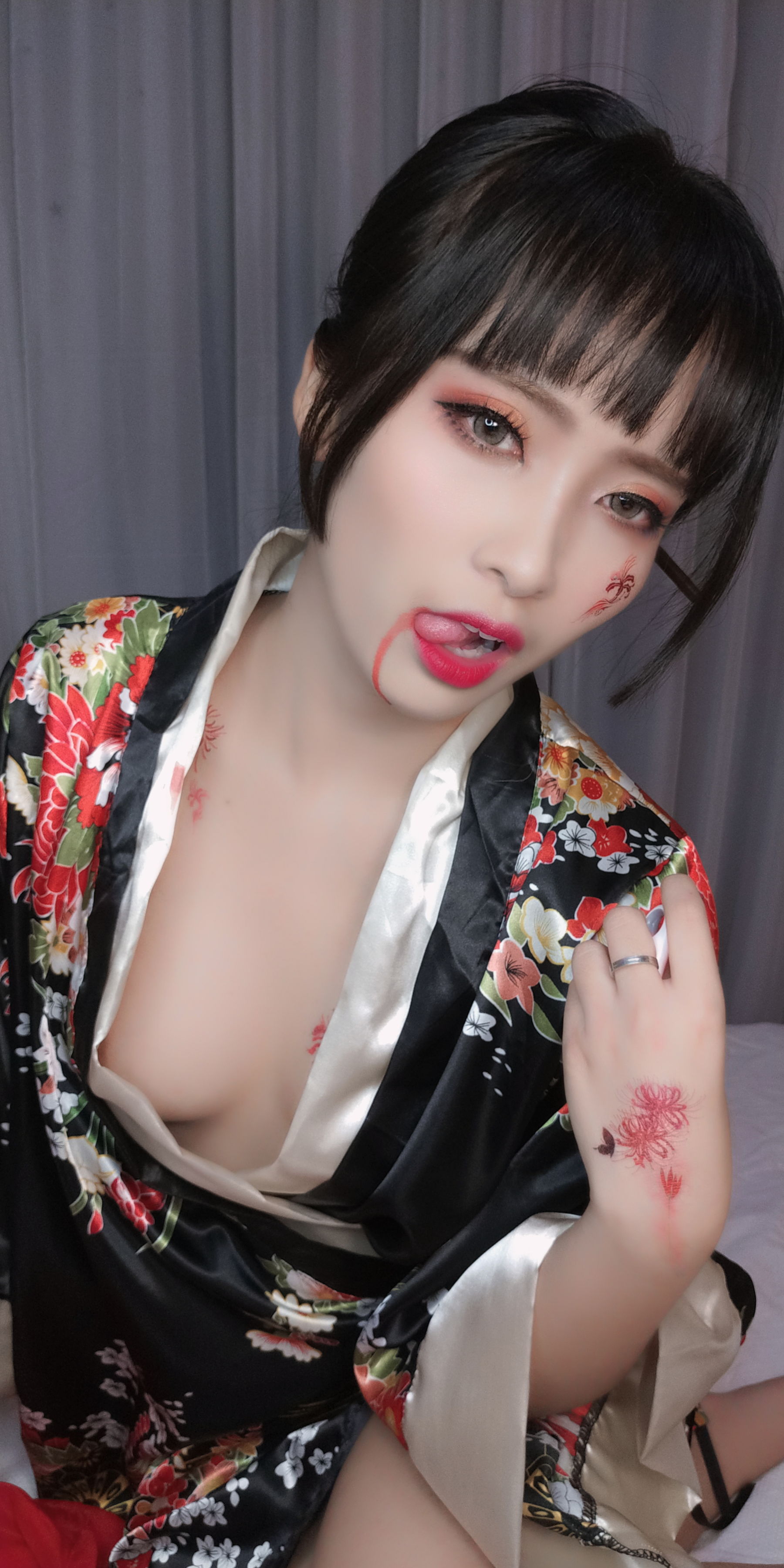 [COS福利] 动漫博主洛璃LoLiSAMA - 歌舞伎
