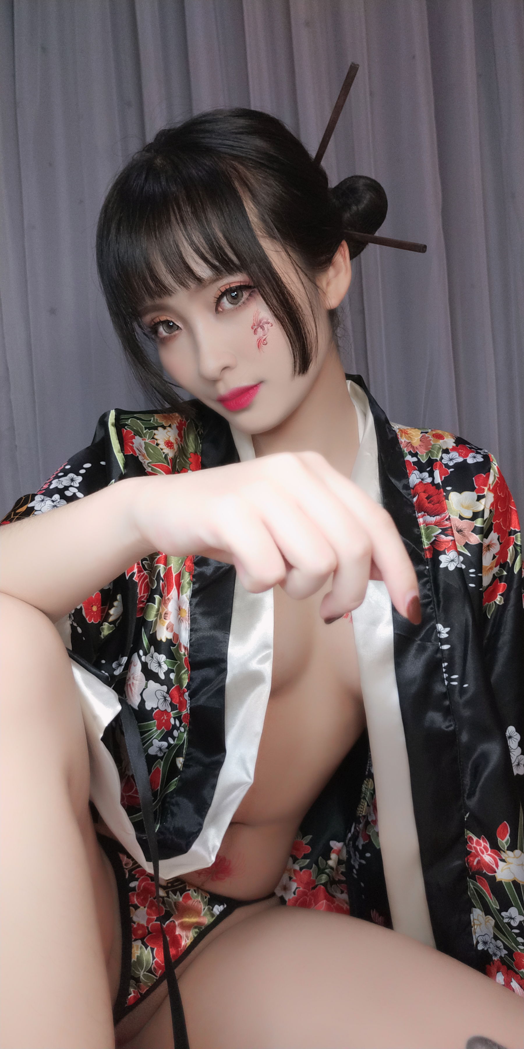 [COS福利] 动漫博主洛璃LoLiSAMA - 歌舞伎