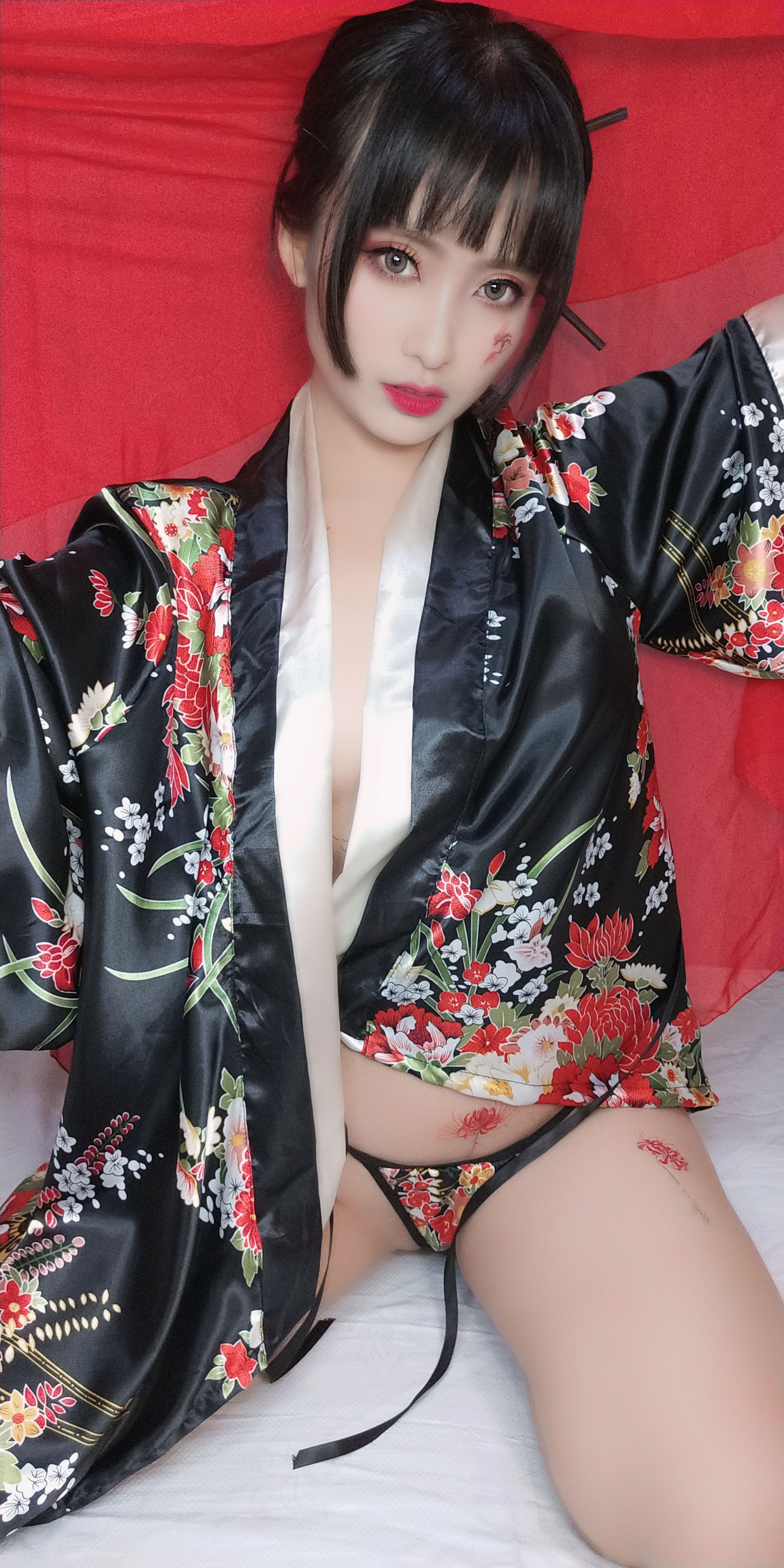 [COS福利] 动漫博主洛璃LoLiSAMA - 歌舞伎