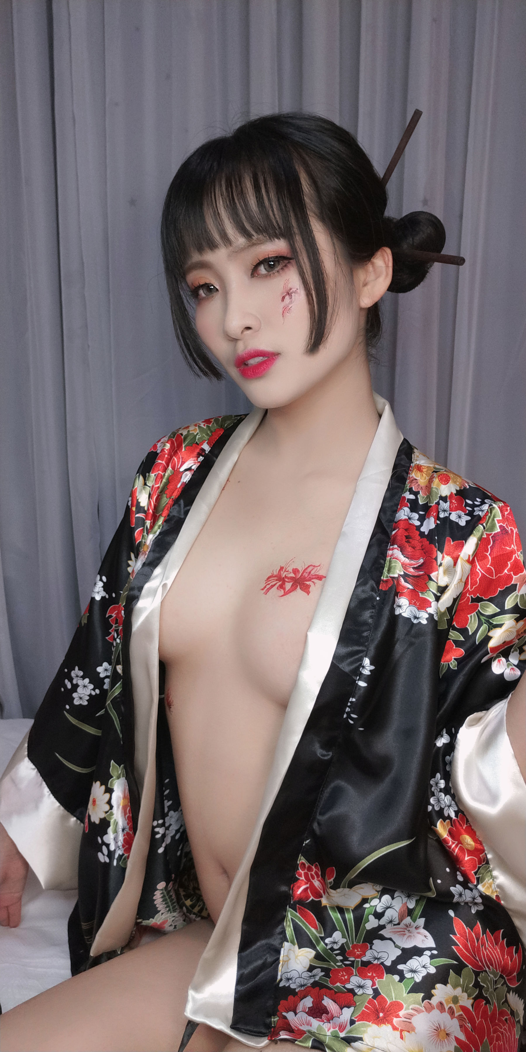 [COS福利] 动漫博主洛璃LoLiSAMA - 歌舞伎