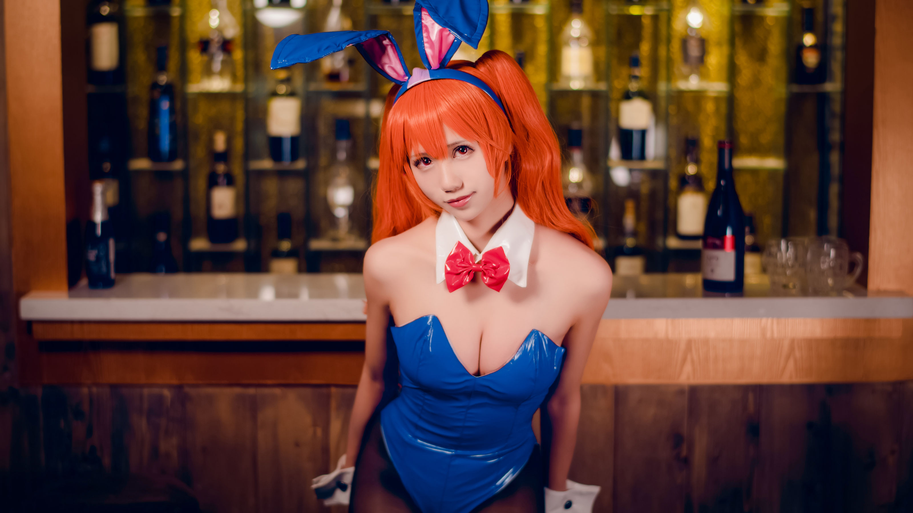 [COS福利] The Vagrant Cosplay Album - 蓬莱山雅祈《酒吧萝莉》