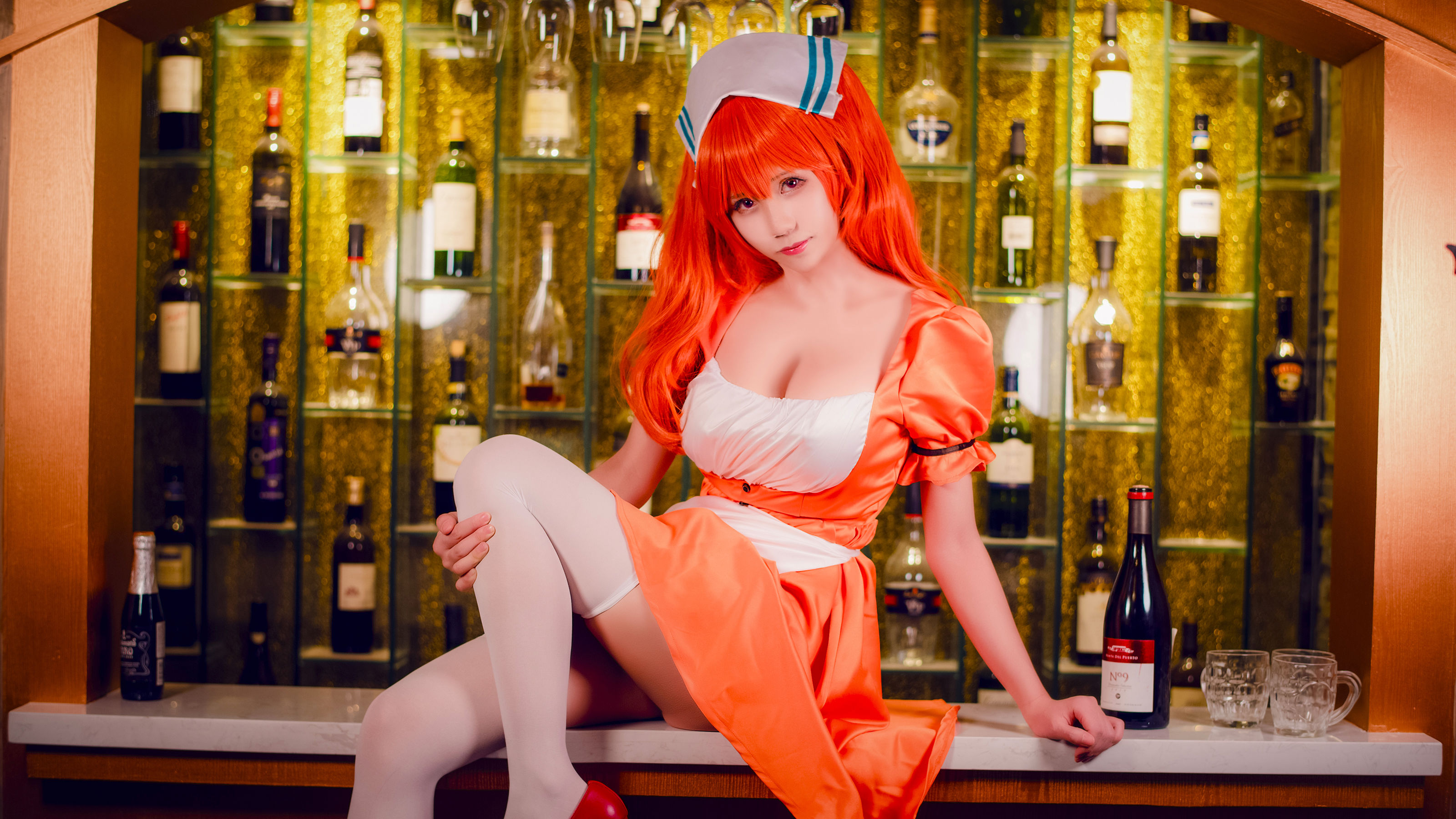 [COS福利] The Vagrant Cosplay Album - 蓬莱山雅祈《酒吧萝莉》