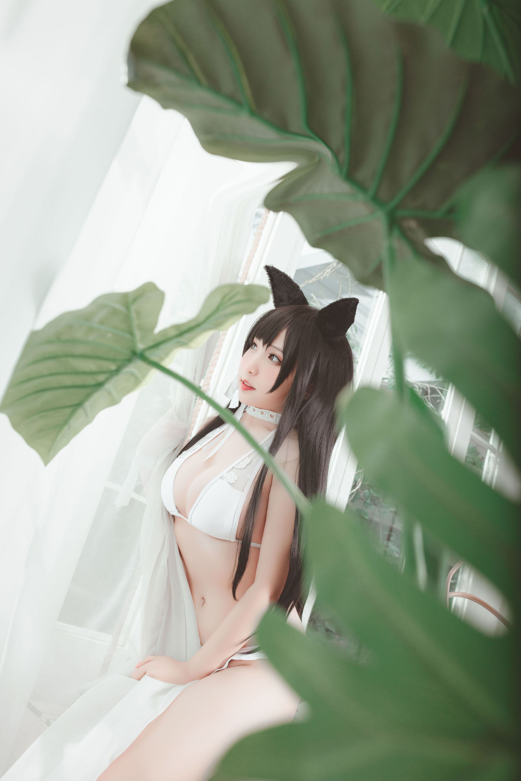 [COS福利] 动漫博主貓田聖奈奈 - 爱宕泳装 盛夏进行曲