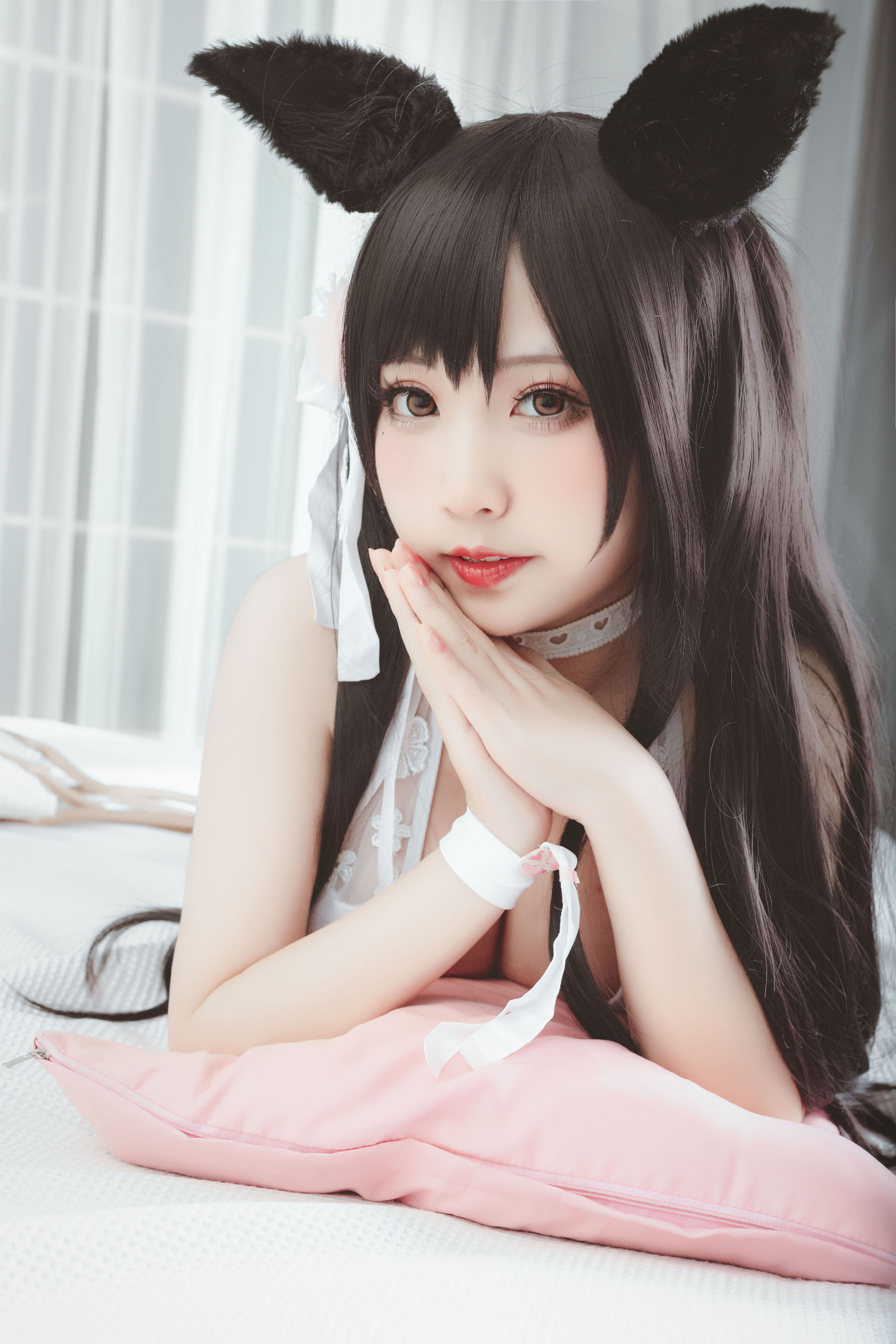 [COS福利] 动漫博主貓田聖奈奈 - 爱宕泳装 盛夏进行曲