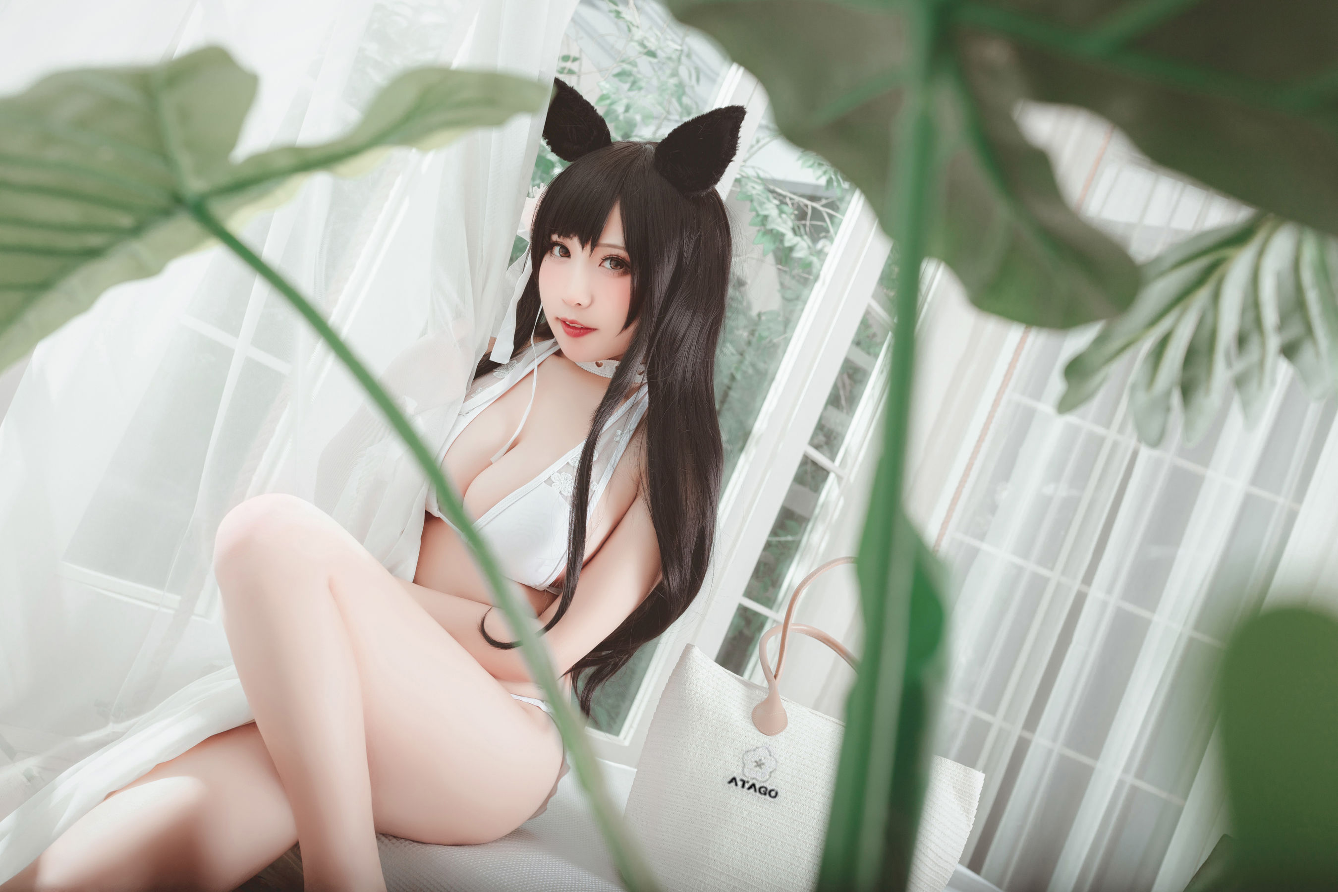 [COS福利] 动漫博主貓田聖奈奈 - 爱宕泳装 盛夏进行曲