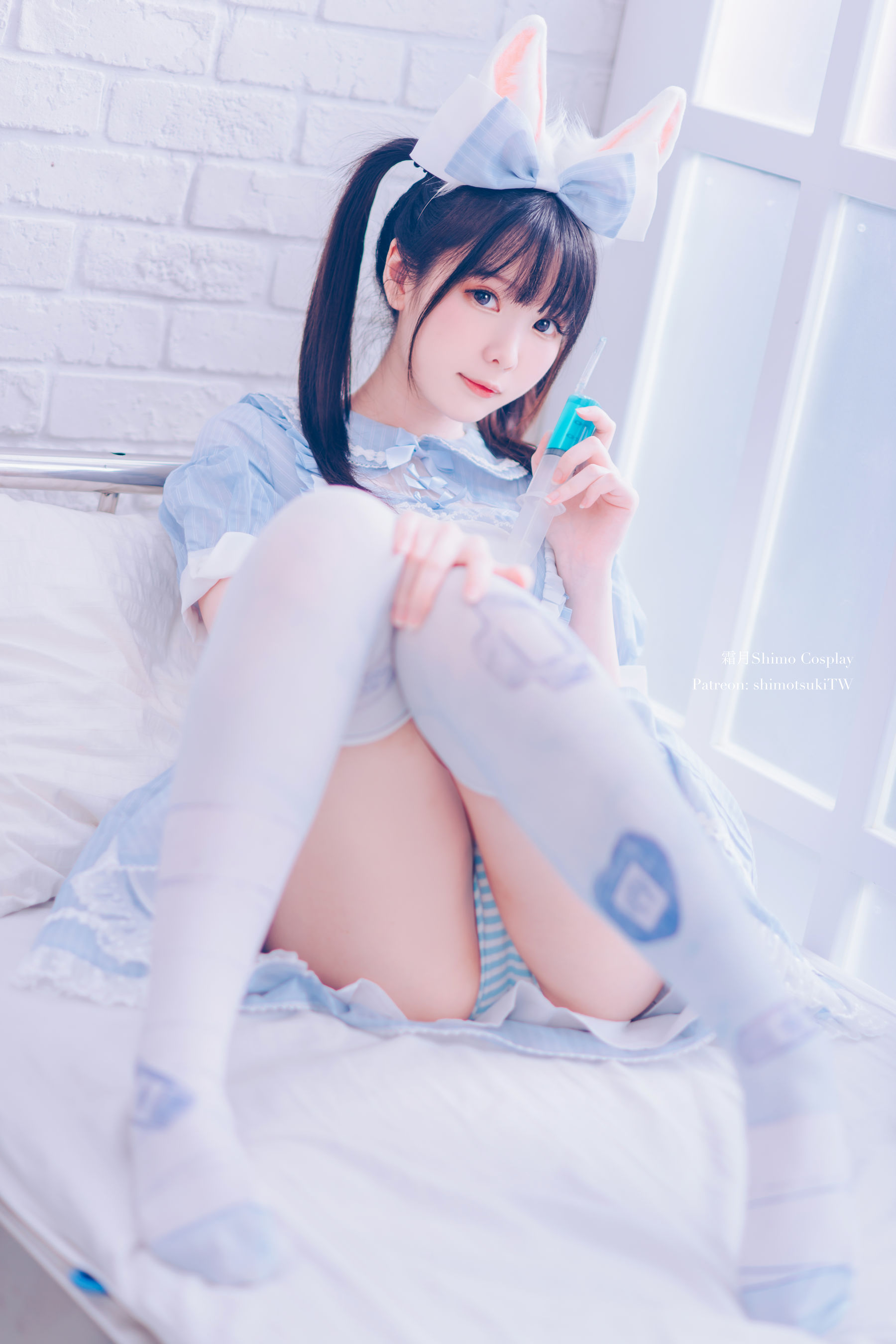 [COS福利] 微博妹纸霜月shimo - 女仆裙