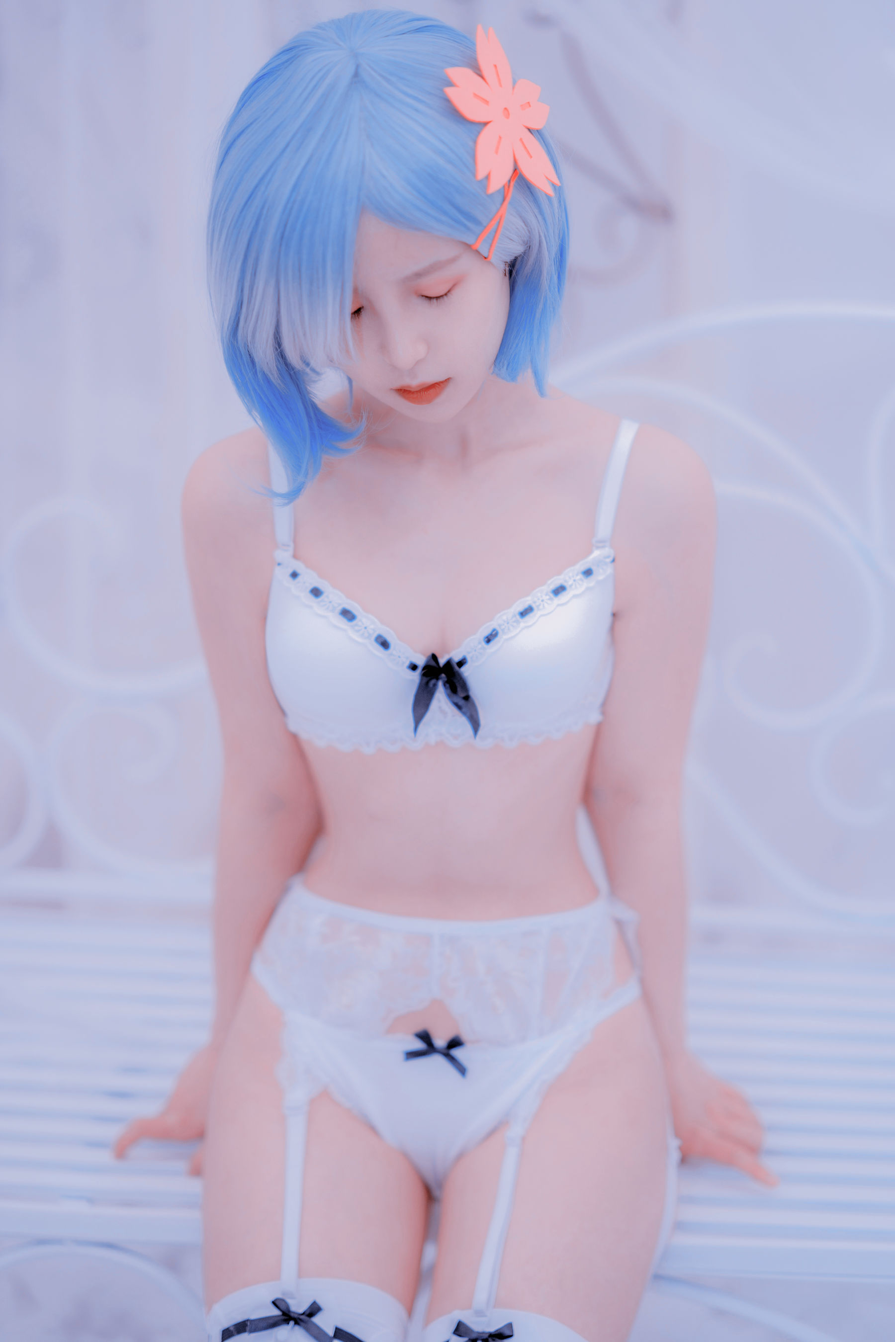 [COS福利] 美少女晕崽 - 蕾姆