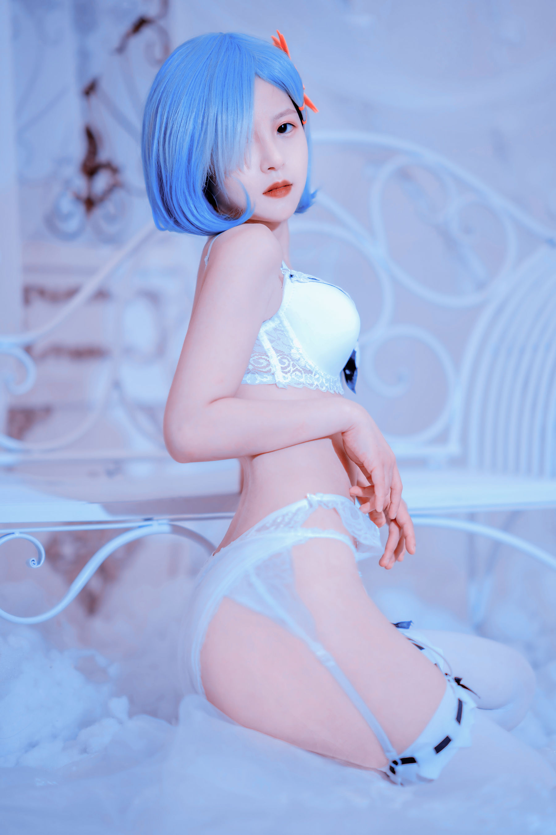 [COS福利] 美少女晕崽 - 蕾姆
