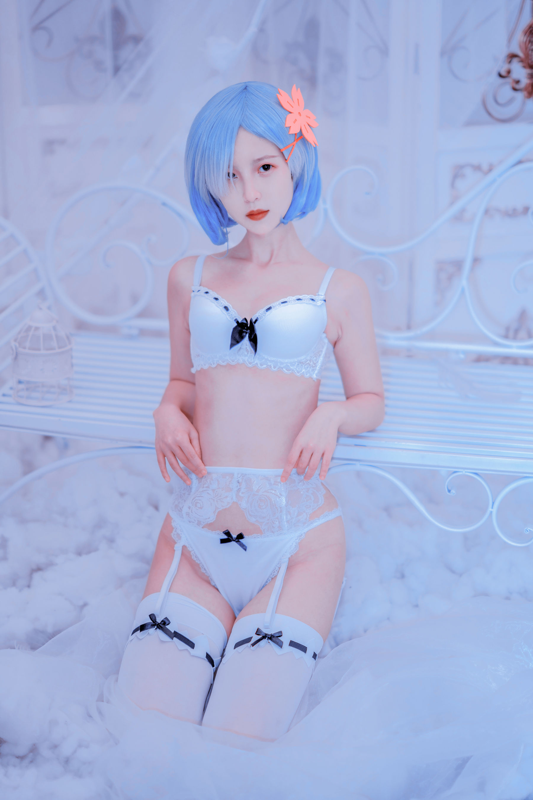 [COS福利] 美少女晕崽 - 蕾姆