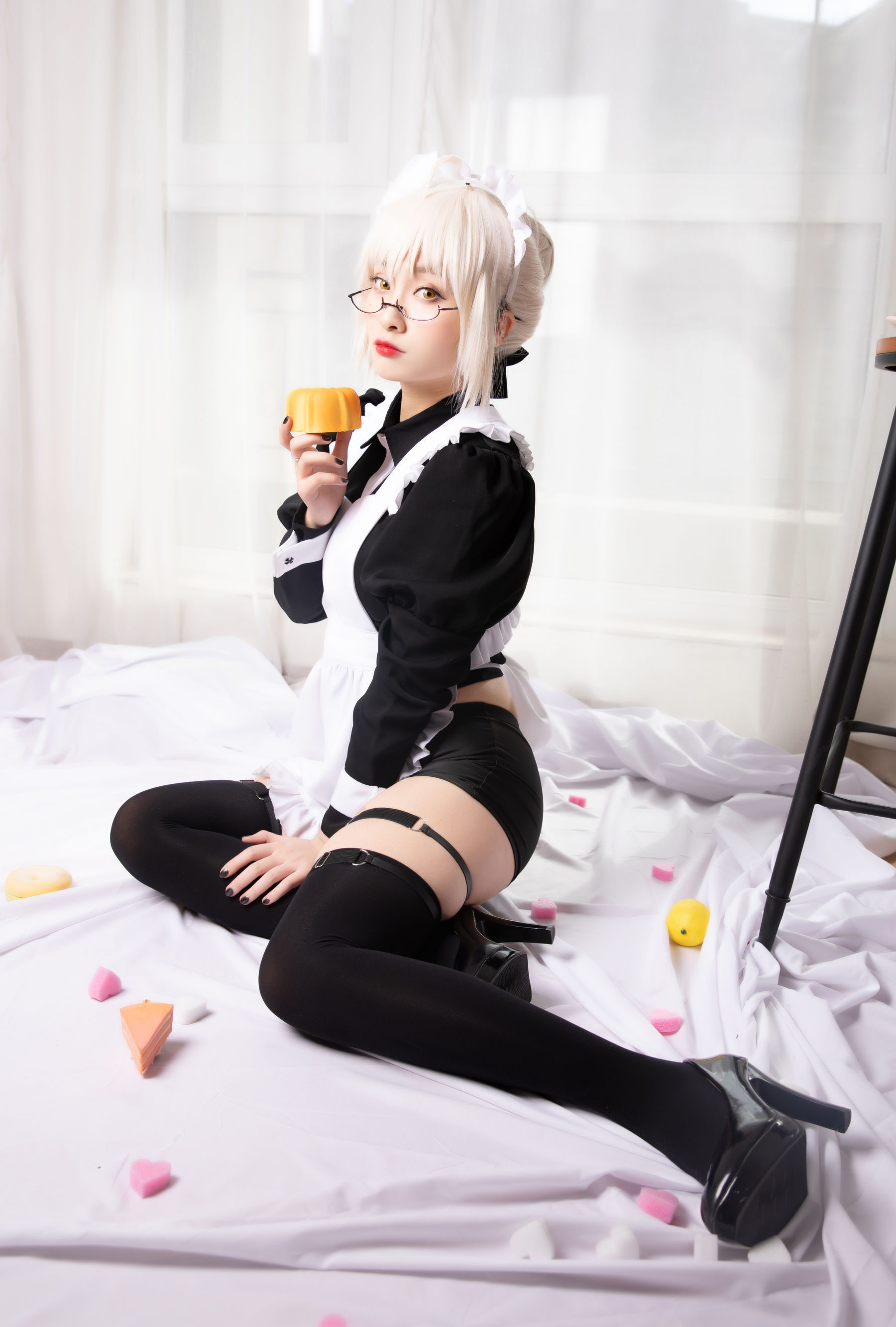 [COS福利] 动漫博主洛璃LoLiSAMA - BX女仆