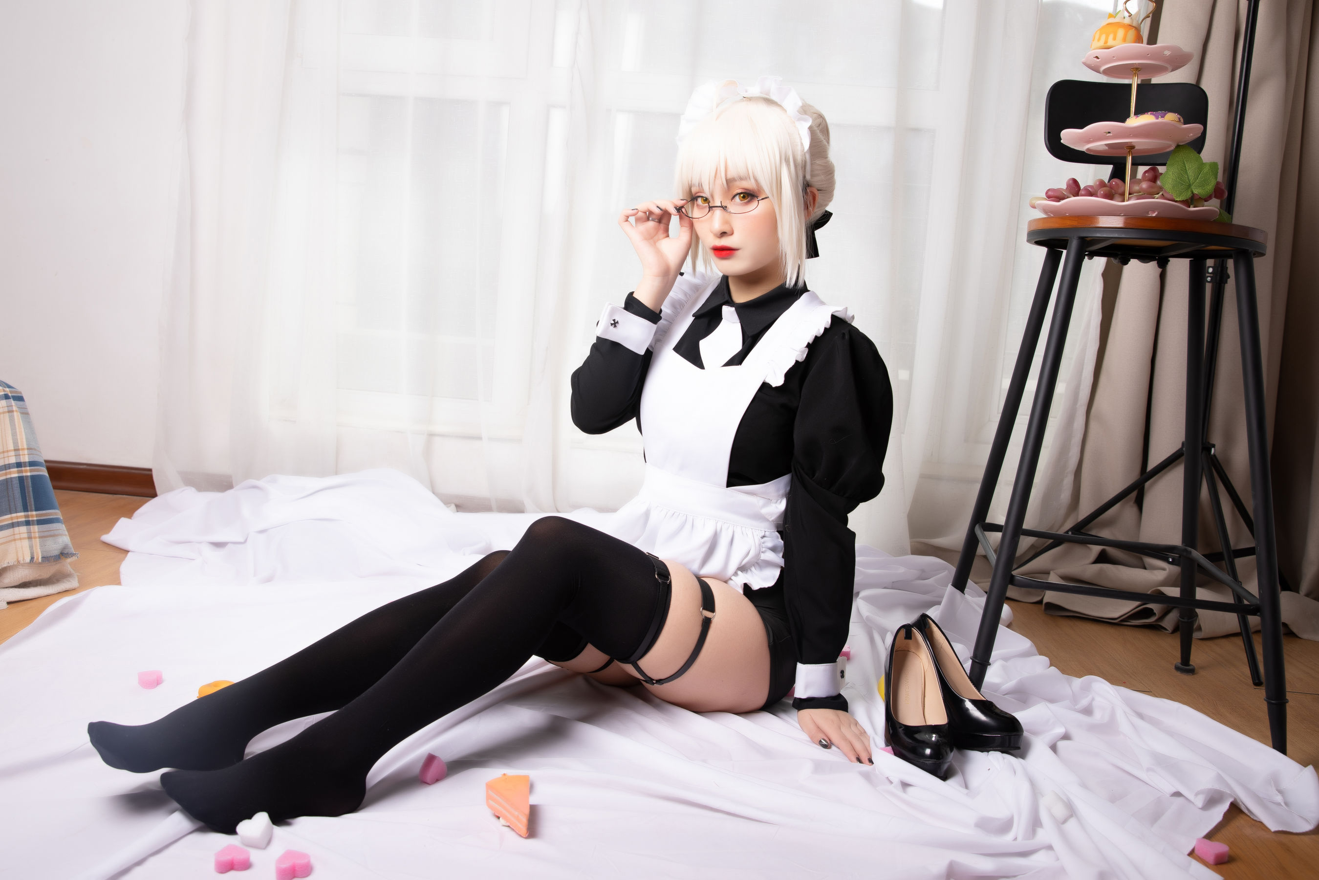 [COS福利] 动漫博主洛璃LoLiSAMA - BX女仆