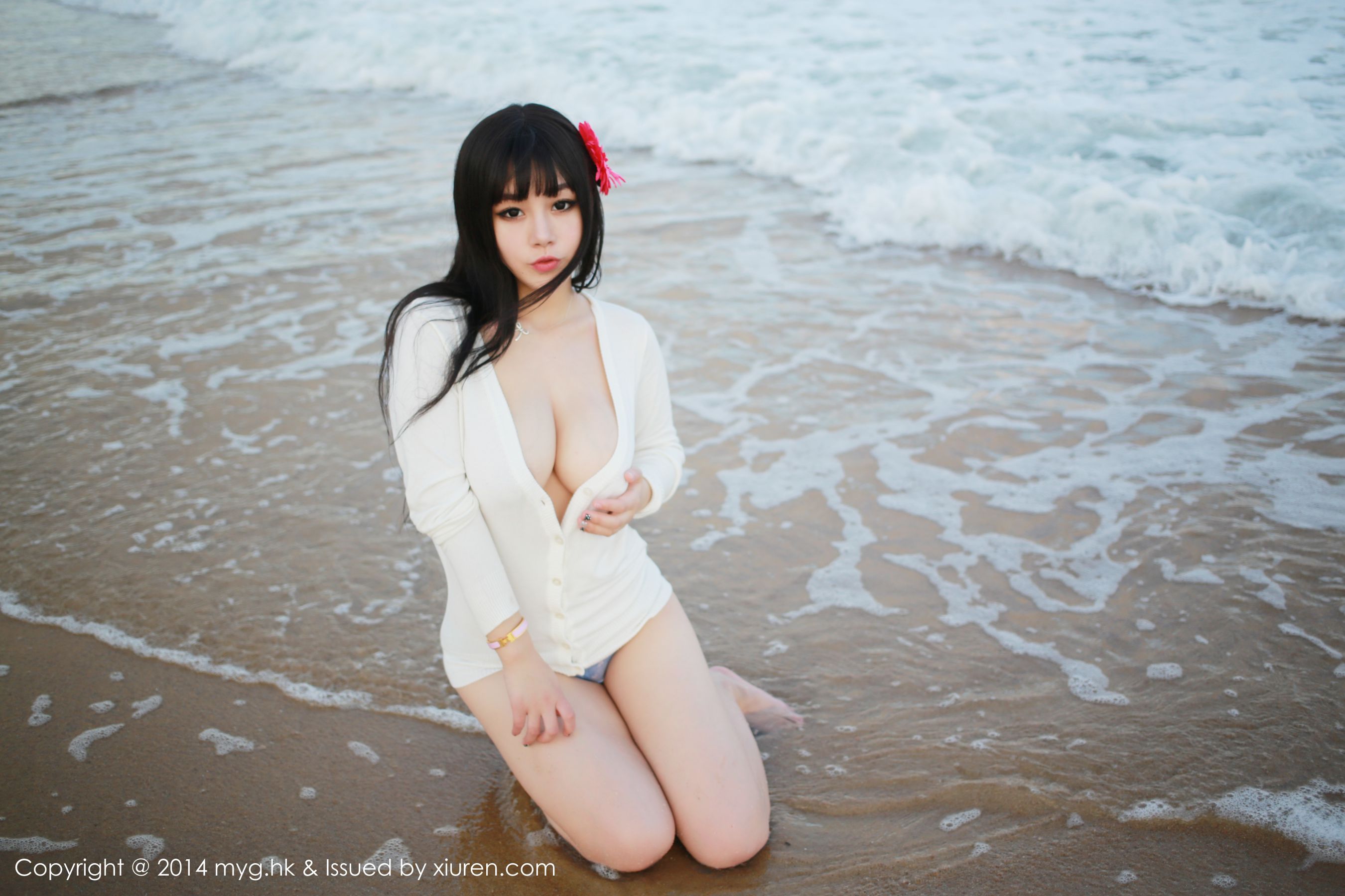 Barbie可儿《三亚旅拍三套合集 》 [美媛馆MyGirl] Vol.013