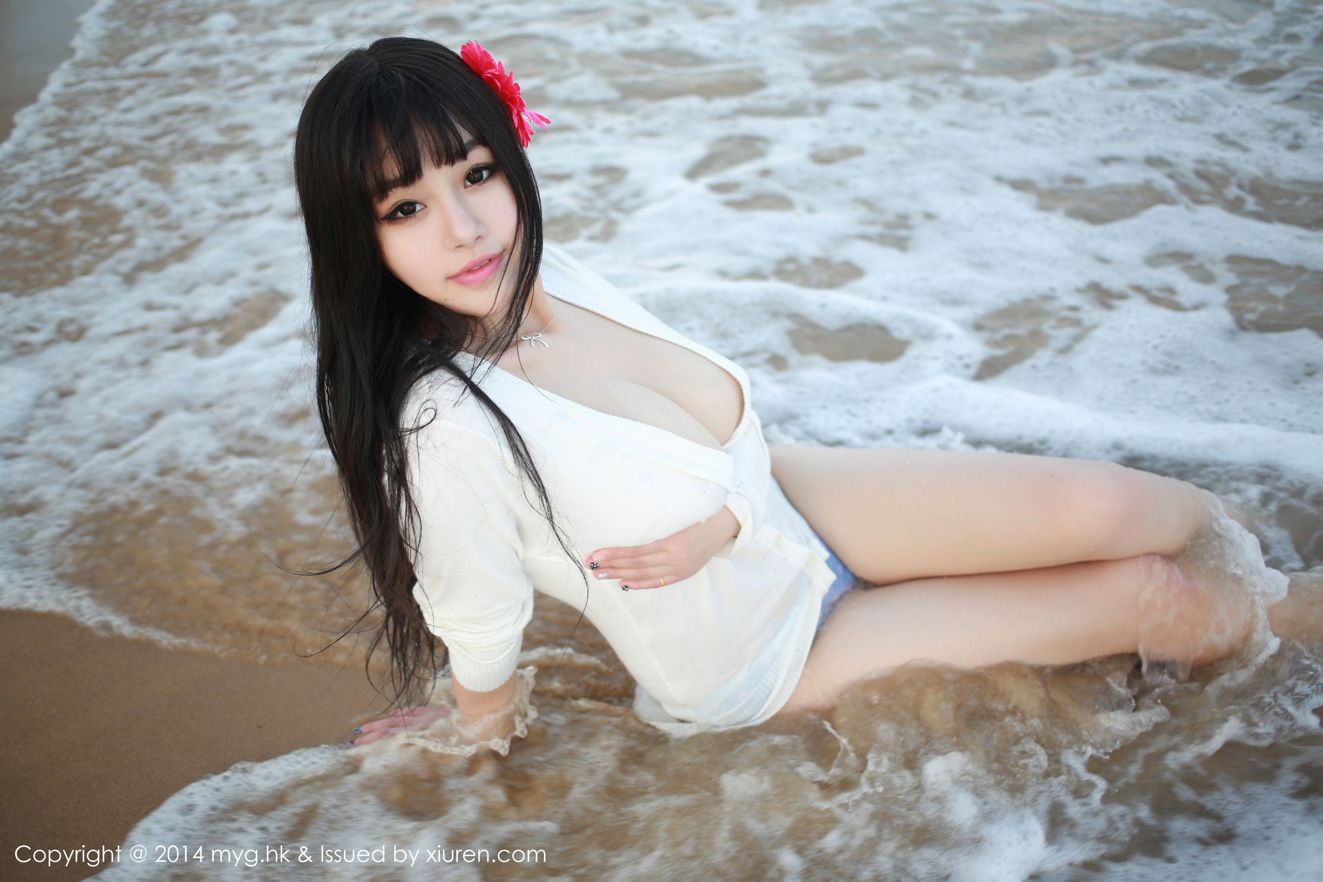 Barbie可儿《三亚旅拍三套合集 》 [美媛馆MyGirl] Vol.013