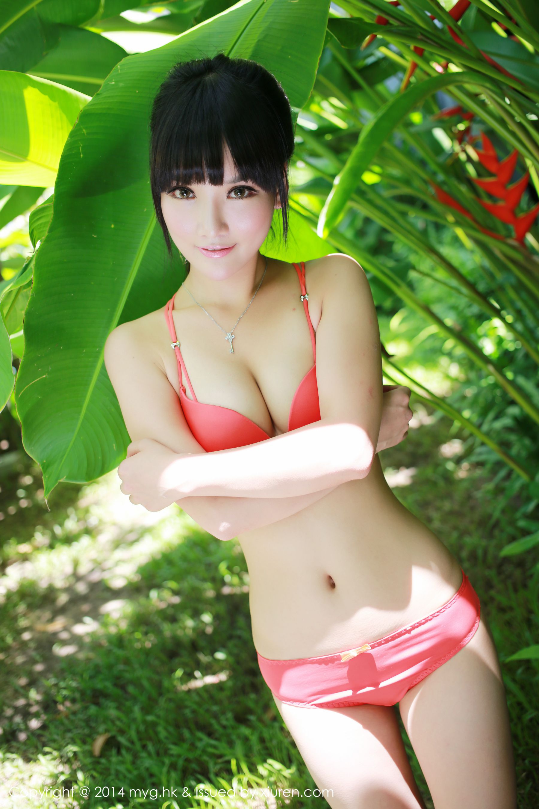 妮儿Bluelabel《性感内衣+比基尼》 [美媛馆MyGirl] Vol.021