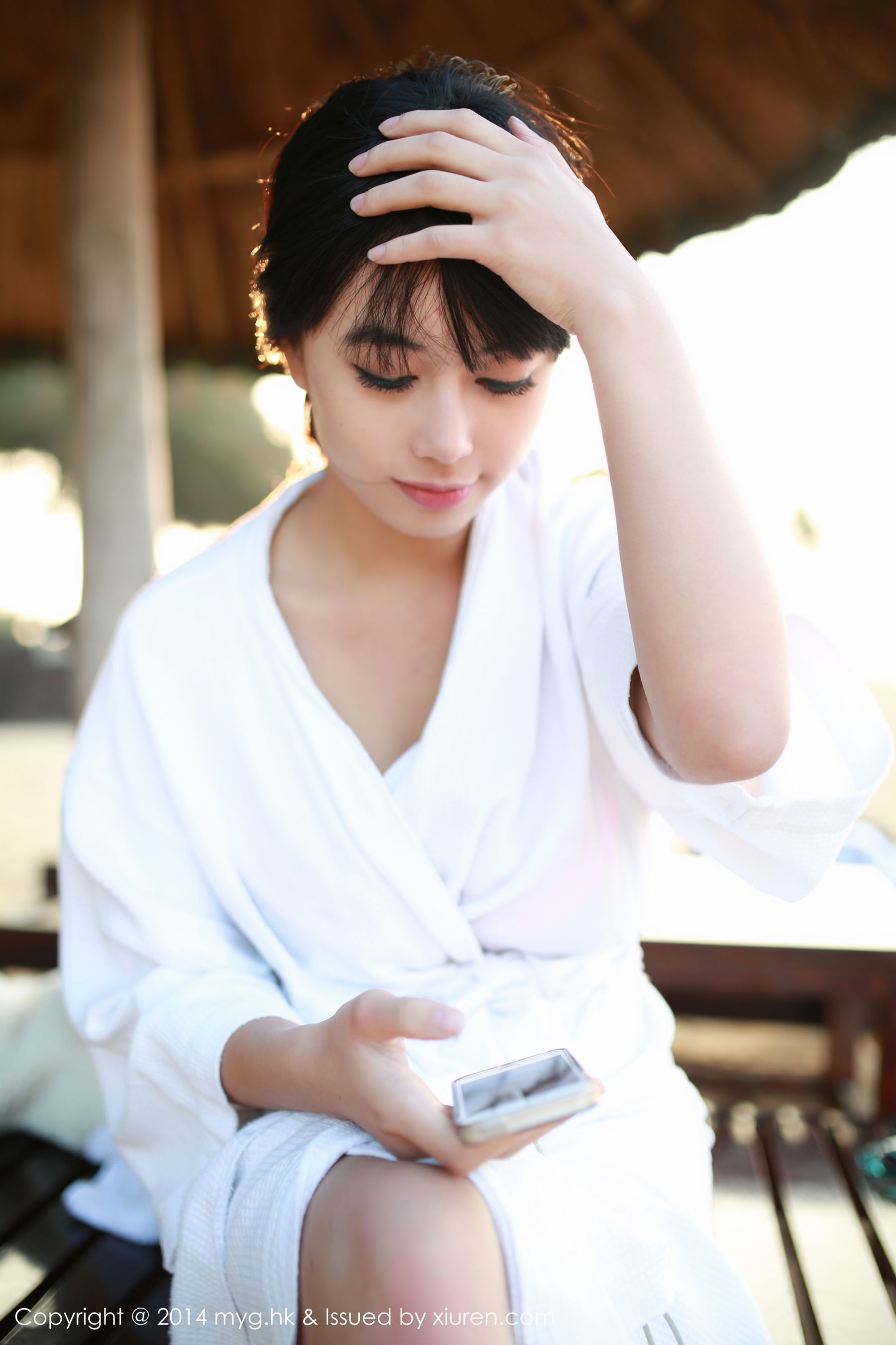 黄可christine《2套睡衣+泳装》 [美媛馆MyGirl] Vol.033