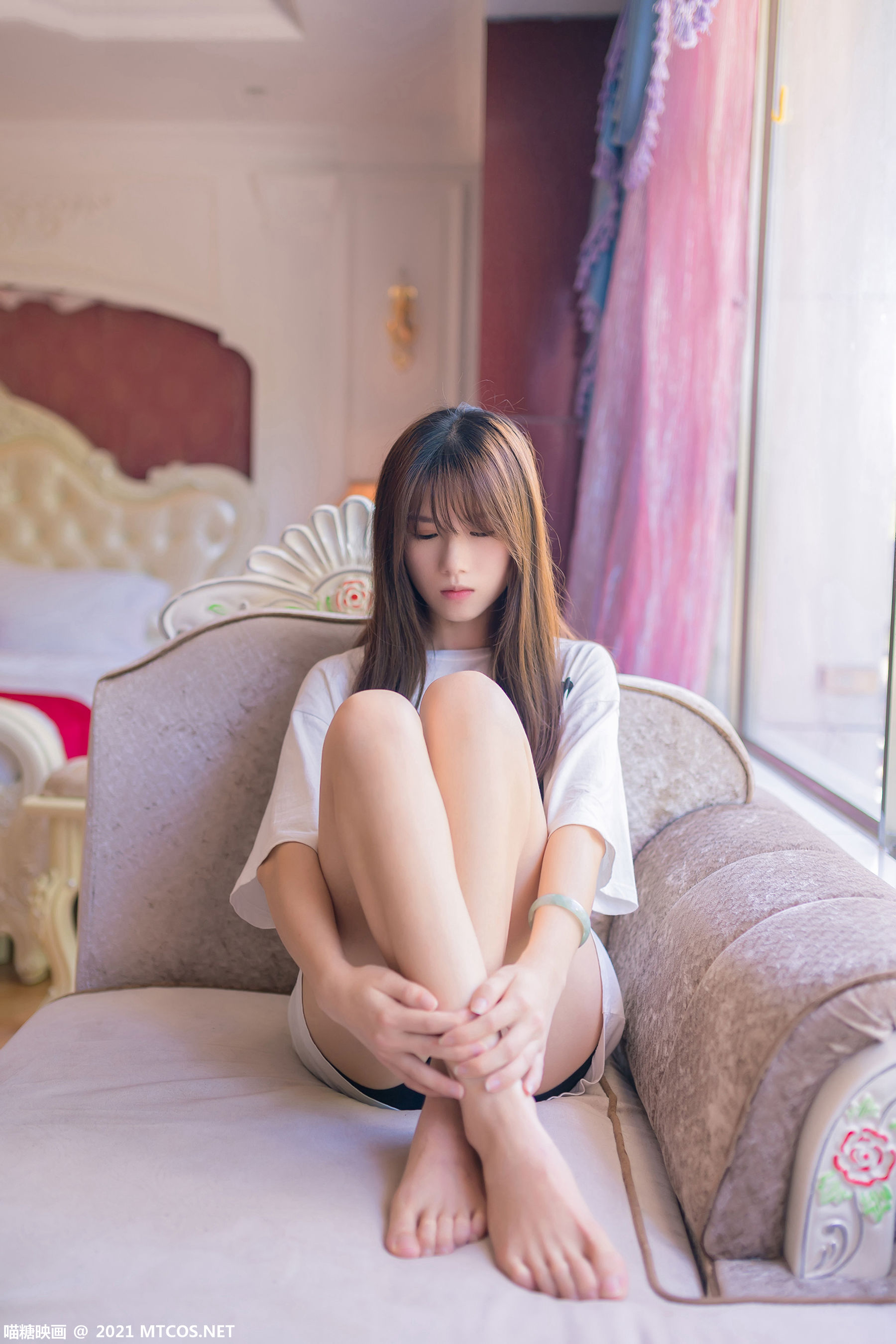 [喵糖映画] VOL.405 白T少女