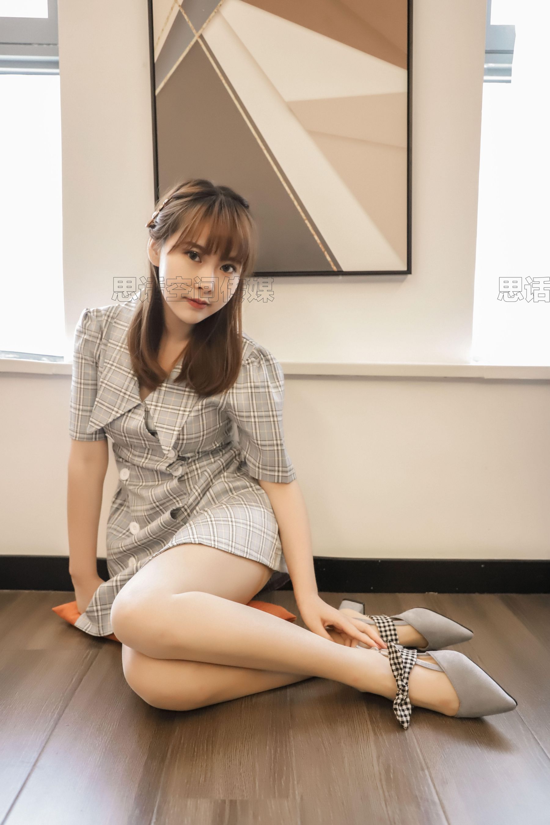 [思话SiHua] SJ016 苏羽 清新肉丝校花